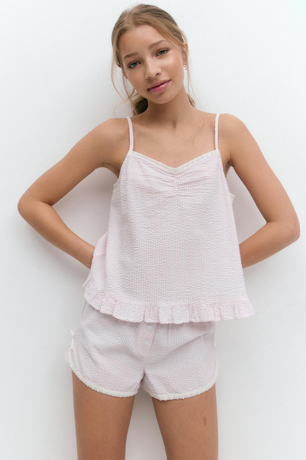 Y cotton shorts