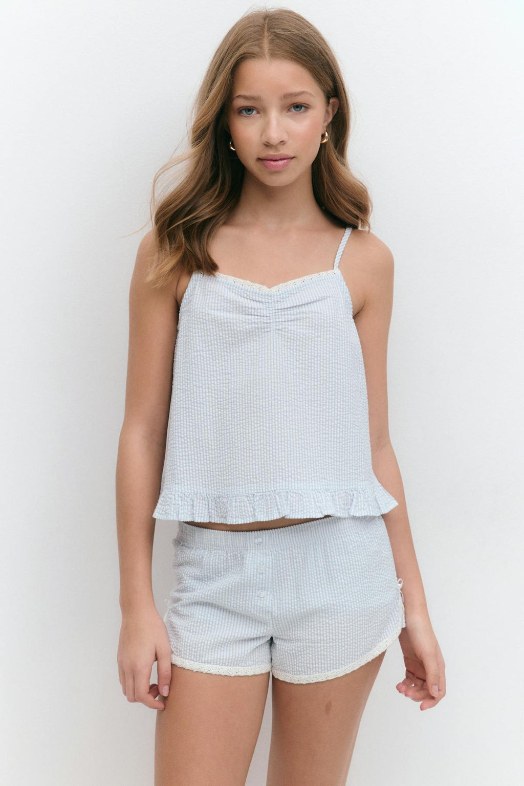 Y cotton shorts
