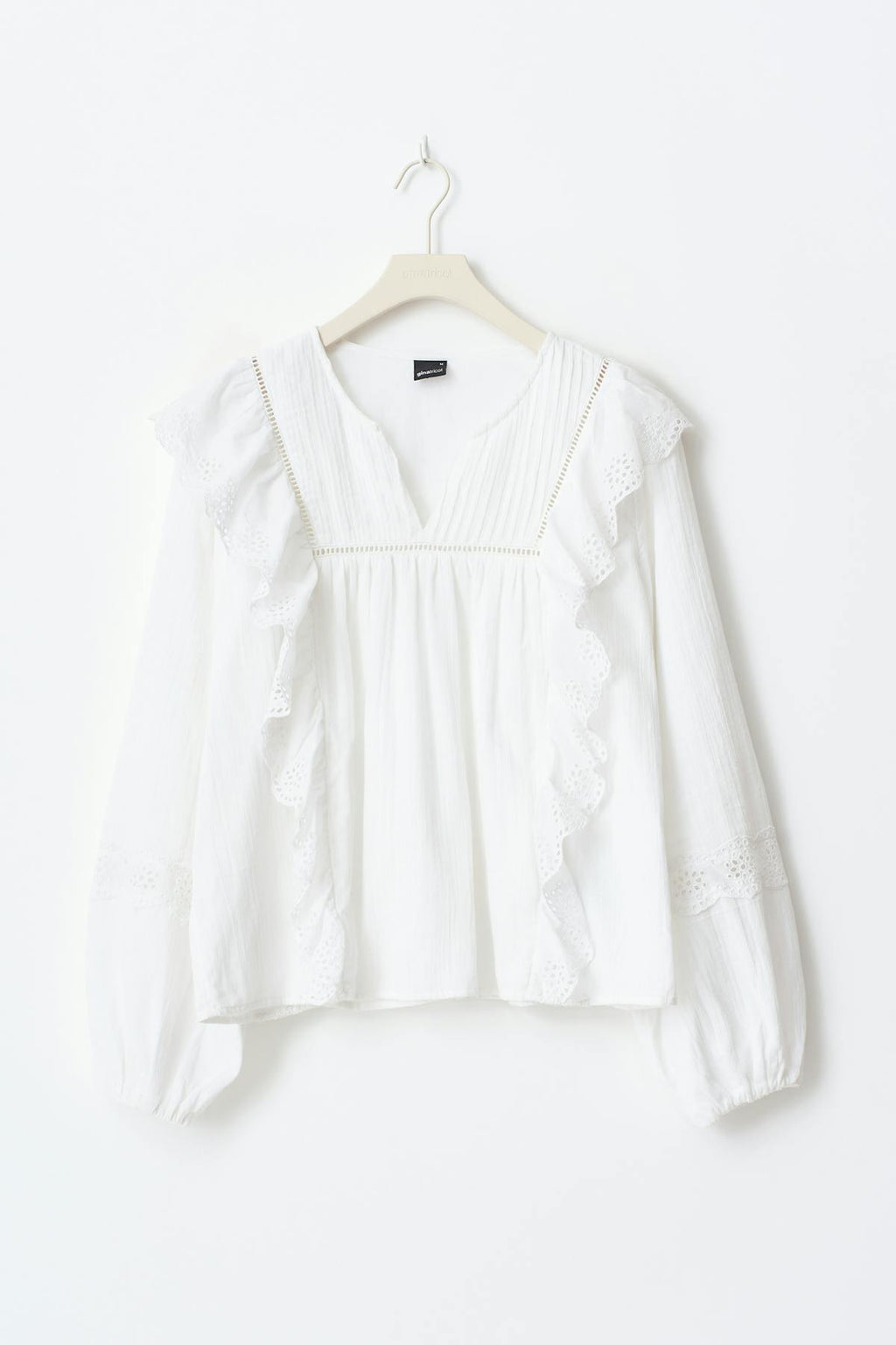 Lace boho blouse