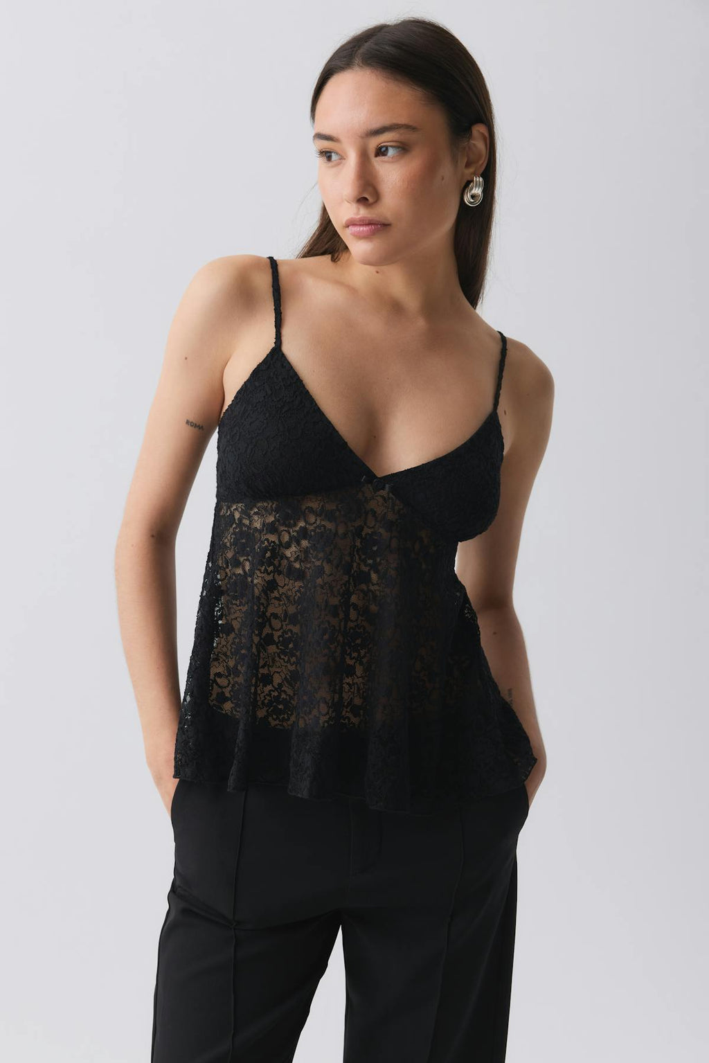 Lace singlet