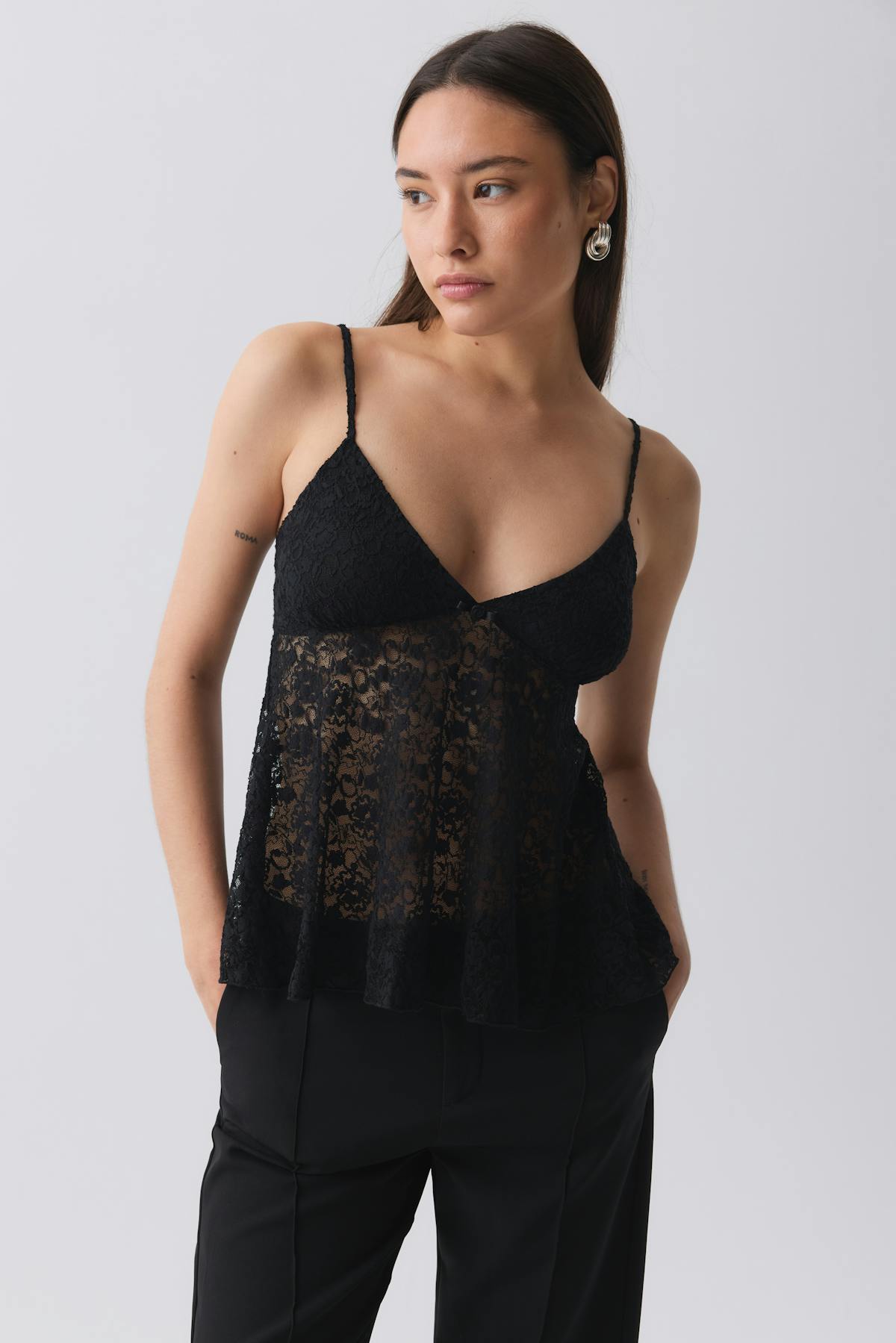 Lace singlet
