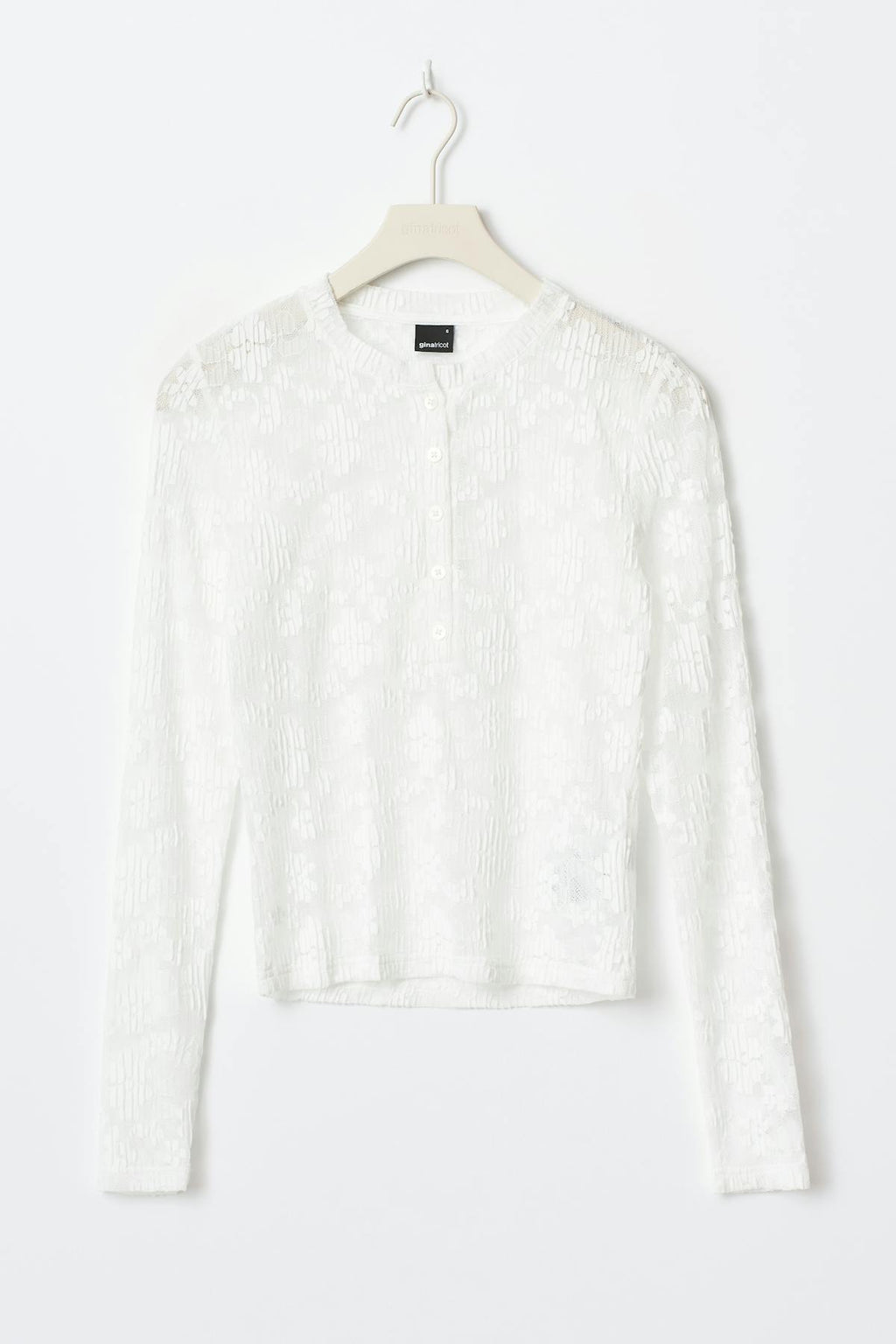 Pleated lace top