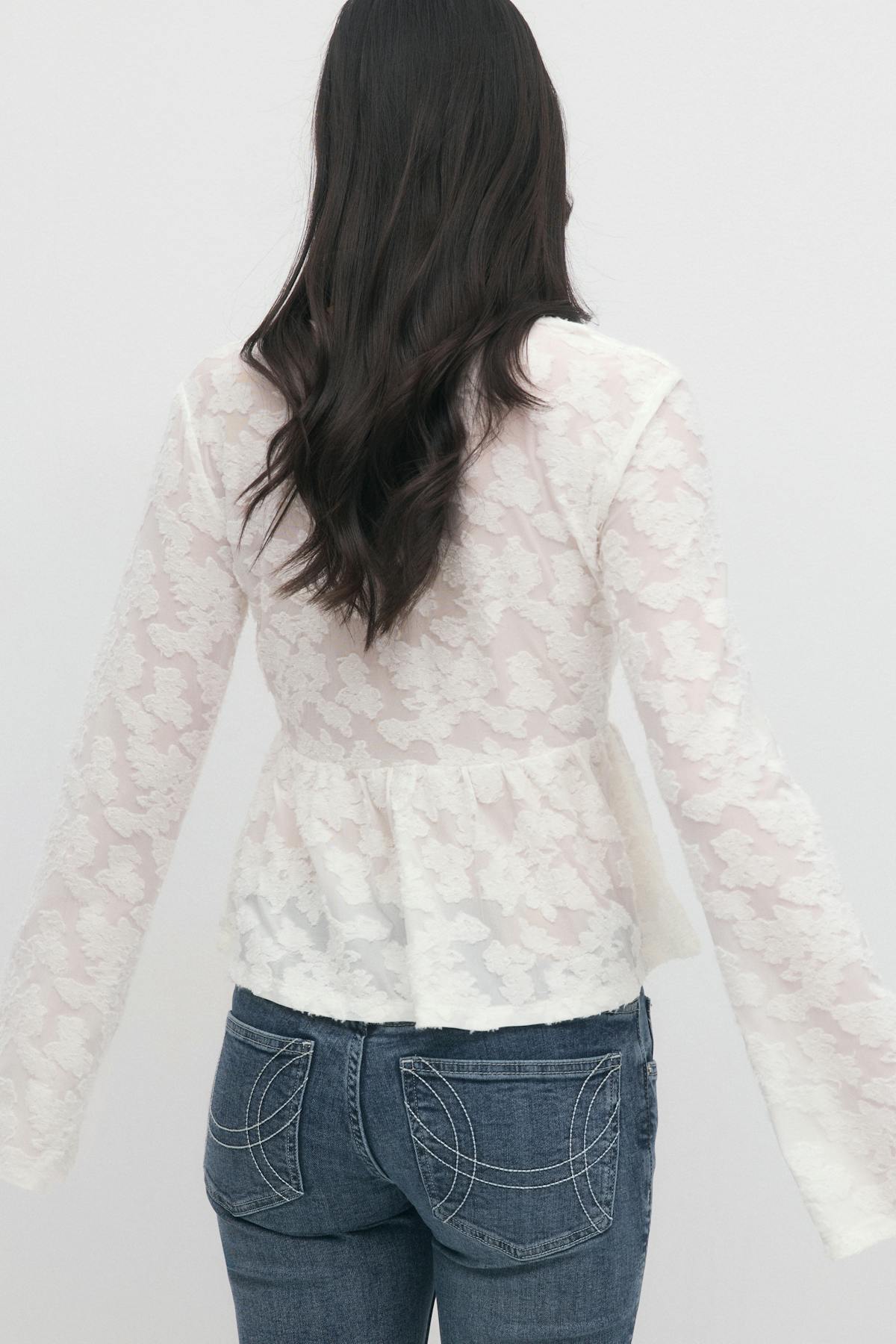 Tie front top