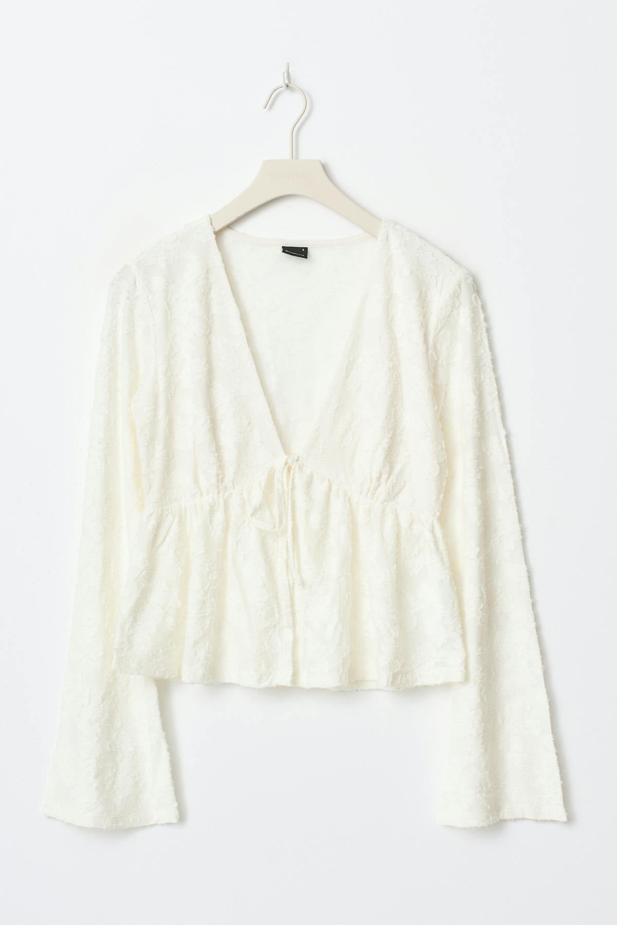 Tie front top