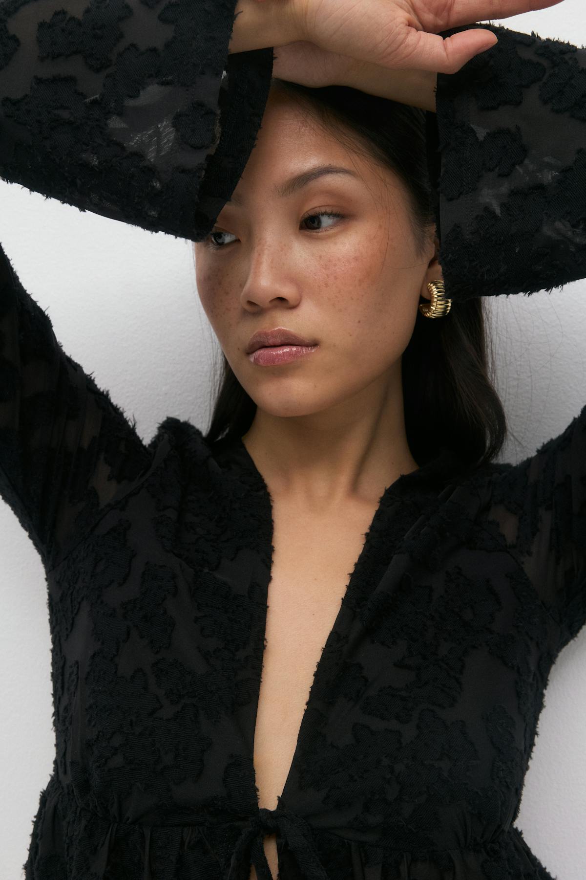 Tie front top