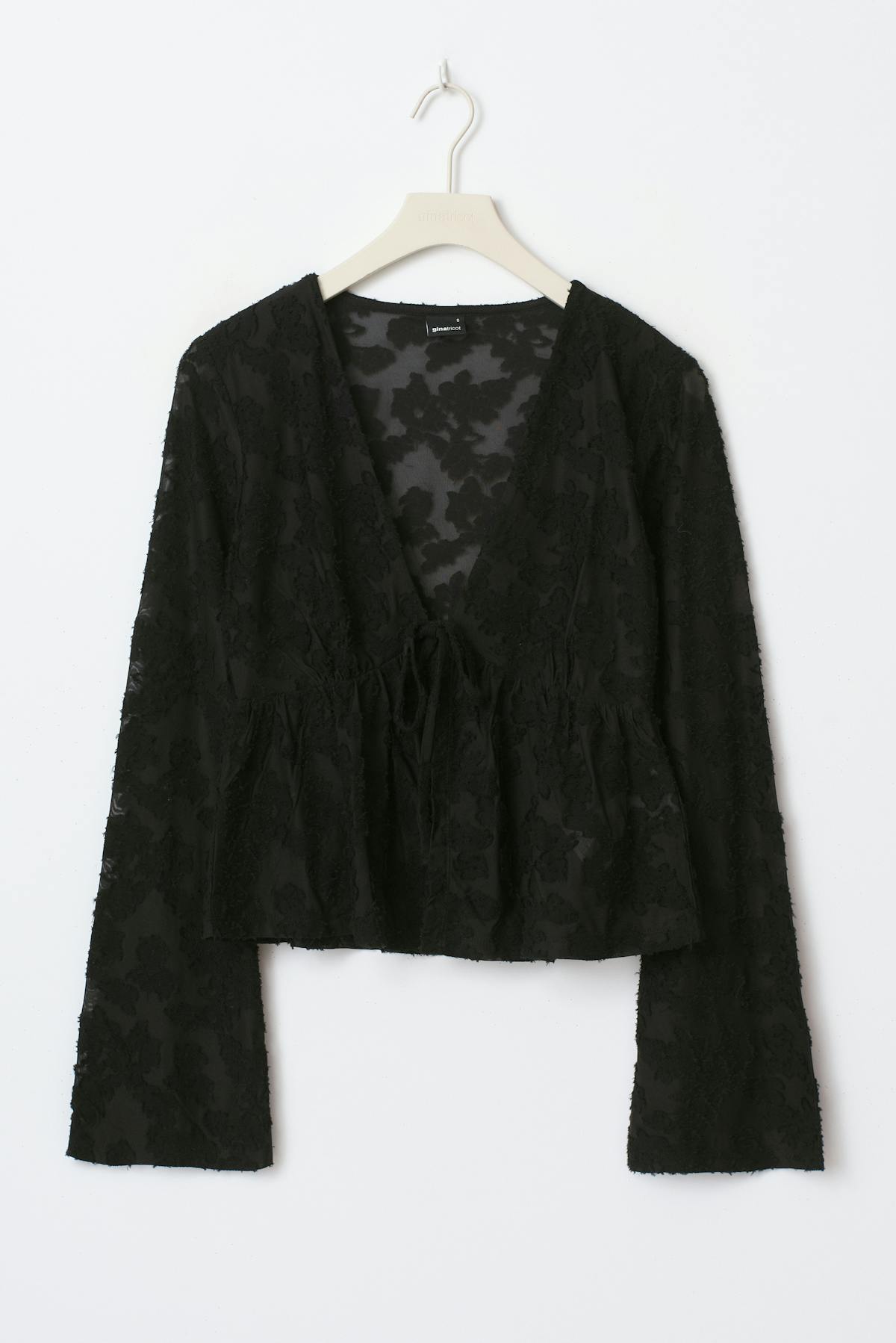 Tie front top