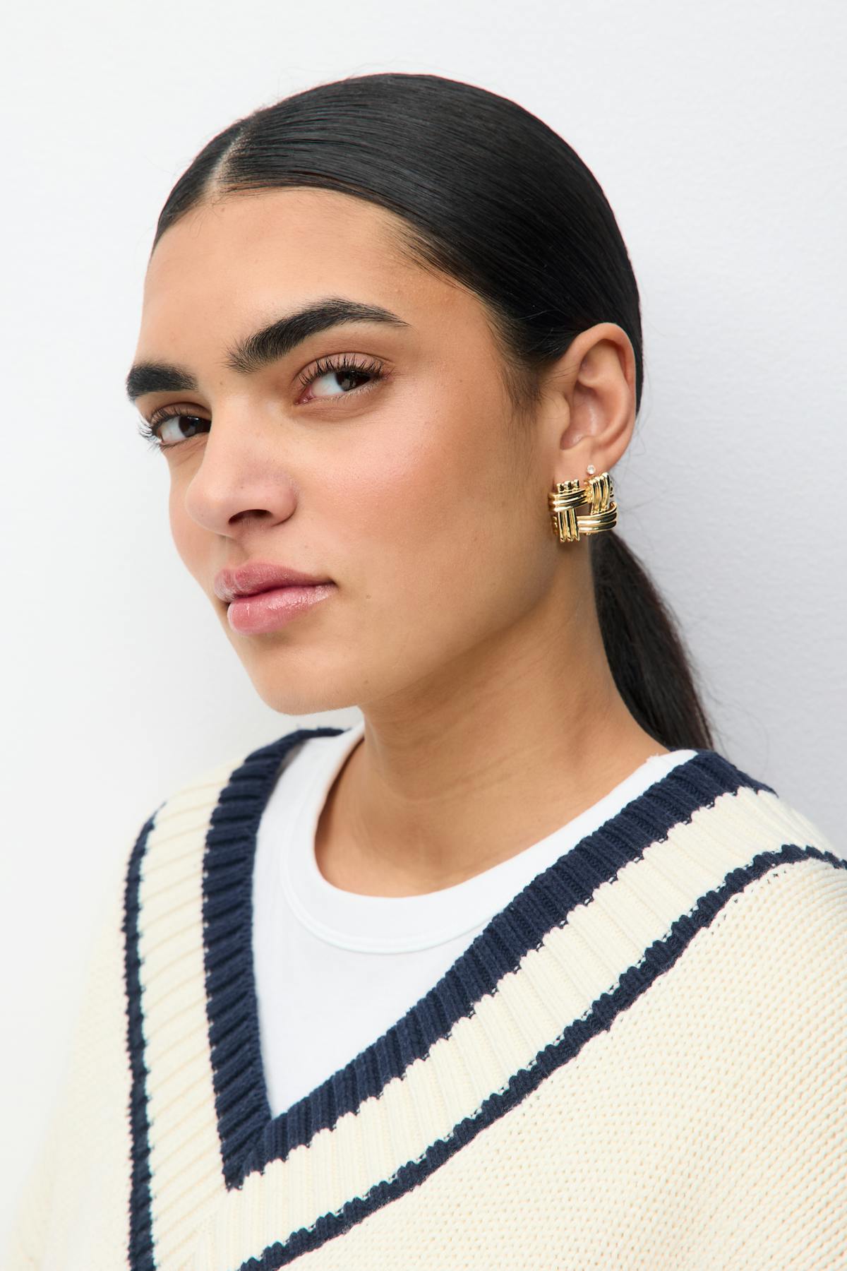Square earrings