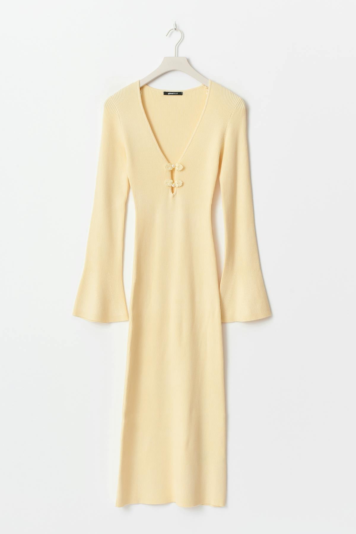Knitted midi dress