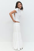Y scandi maxi skirt