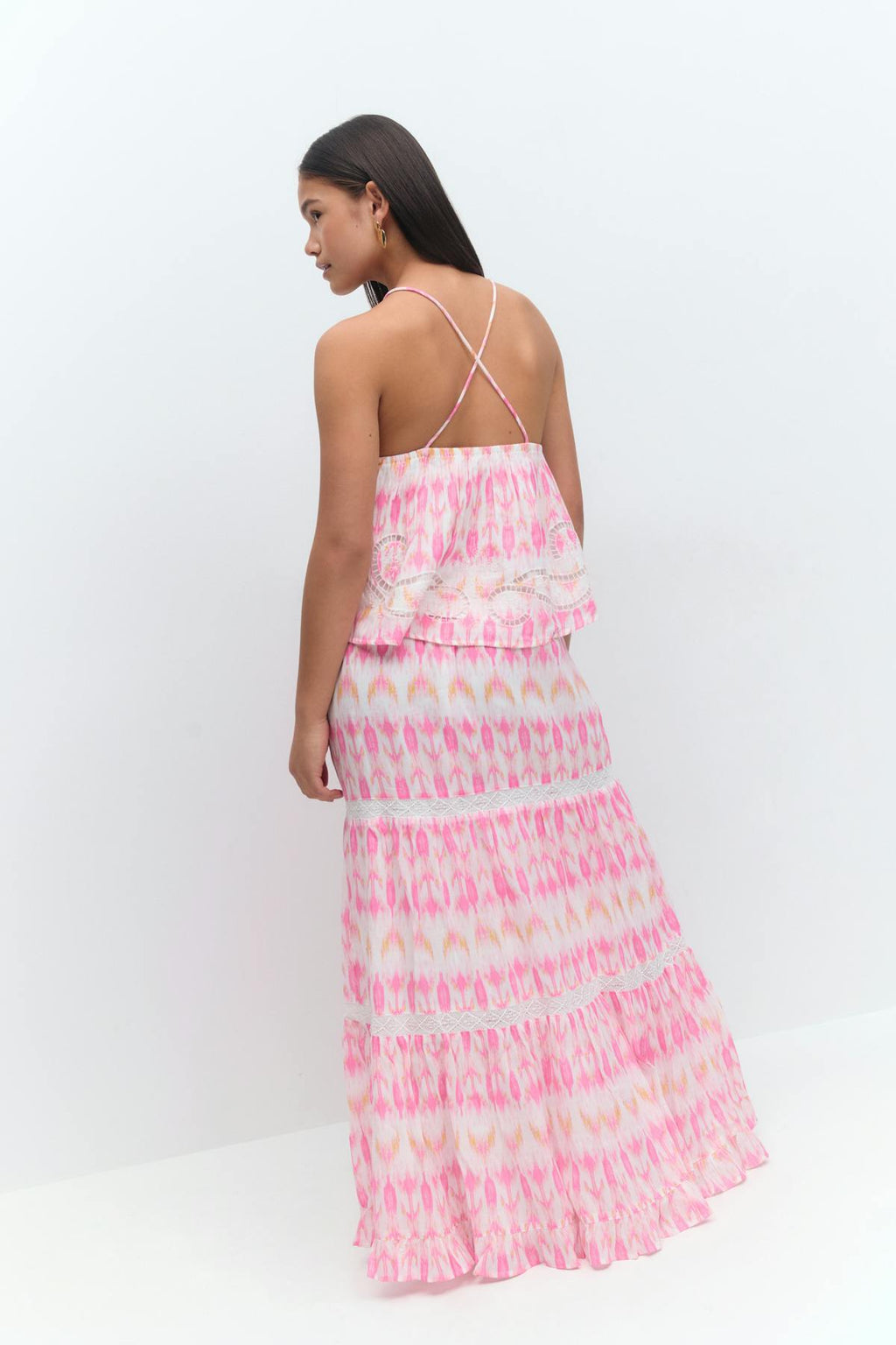 Y scandi maxi skirt