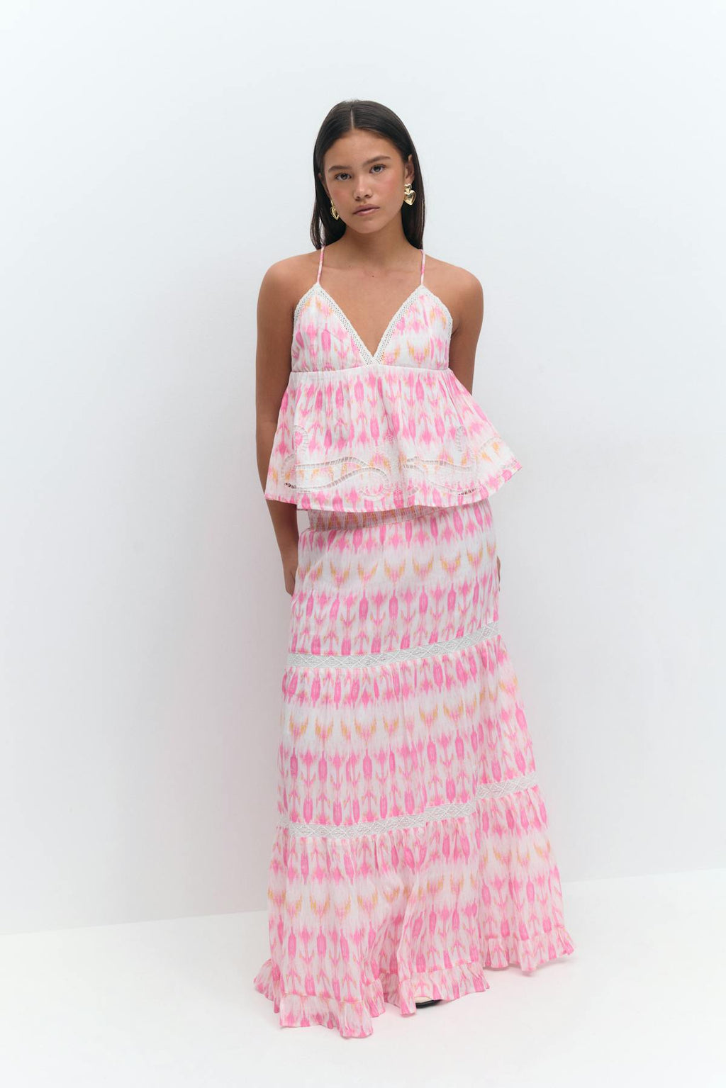 Y scandi maxi skirt