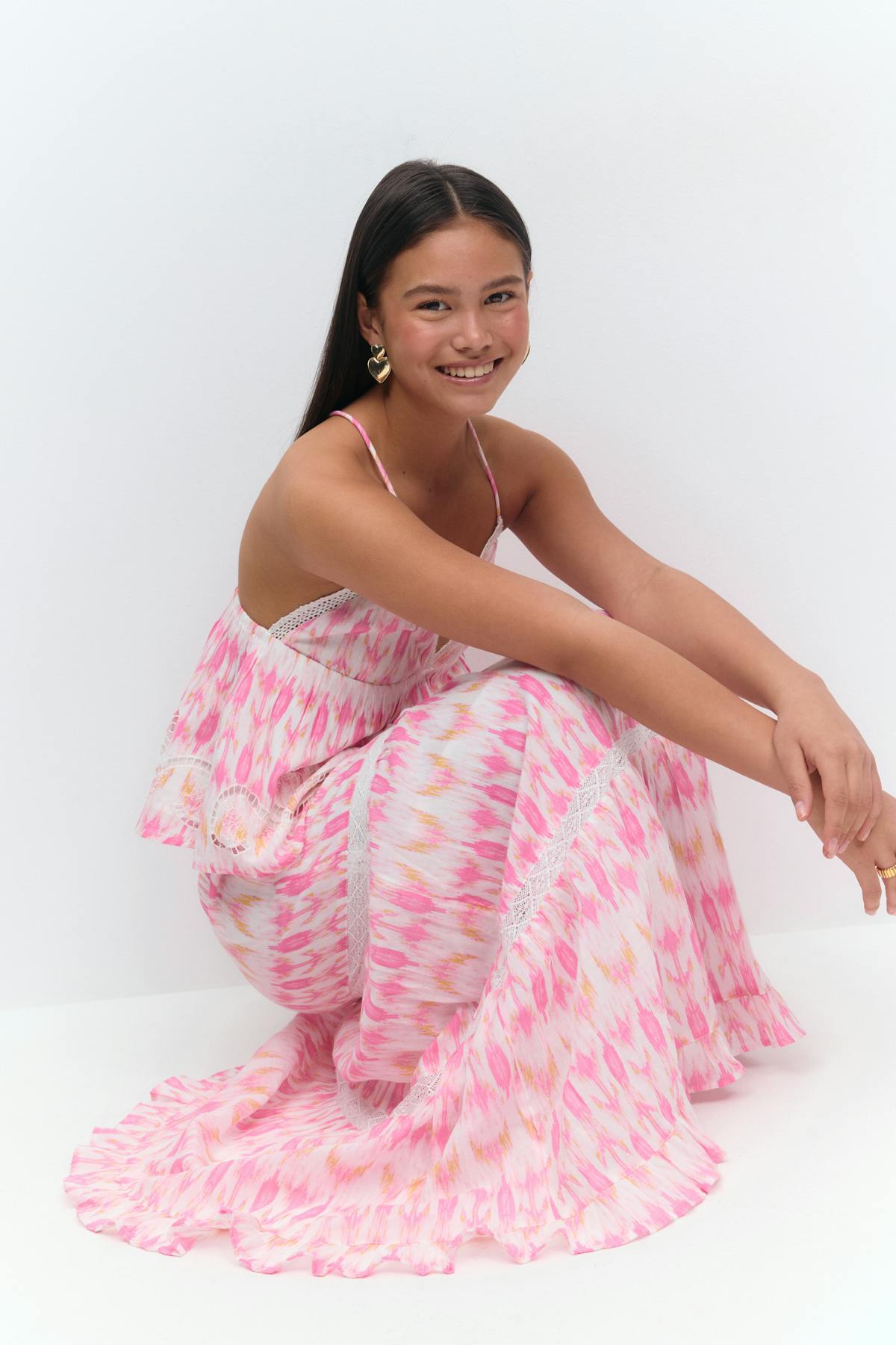 Y scandi maxi skirt