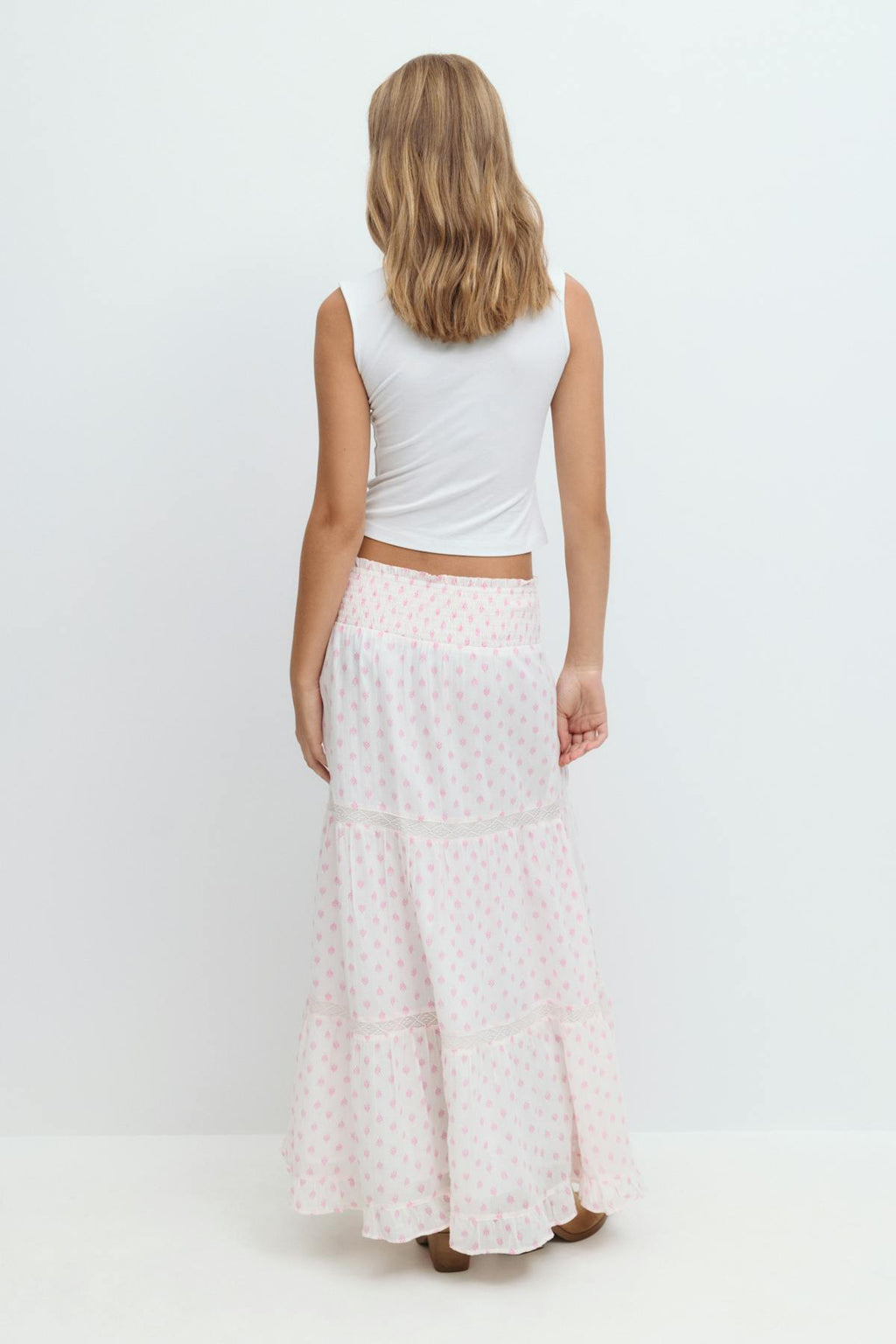 Y scandi maxi skirt