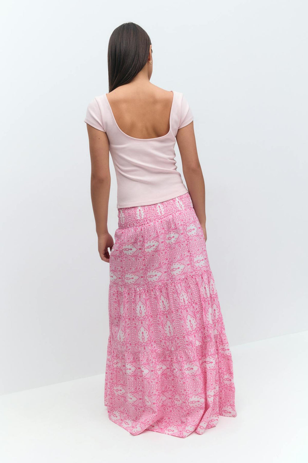 Y iconic boho maxi skirt