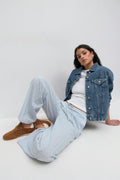 Broderie anglaise trousers