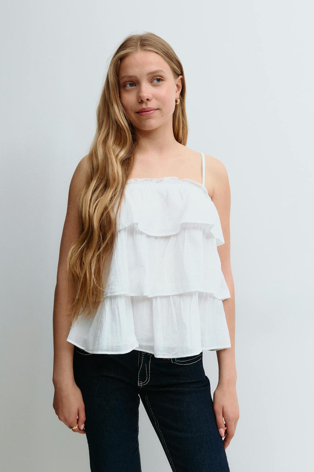 Y frill top
