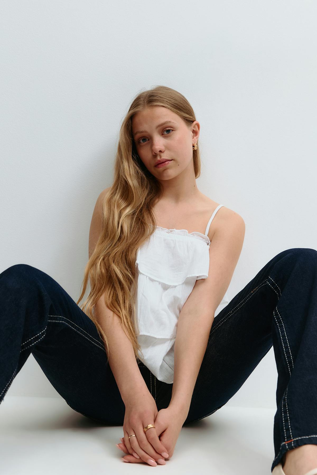 Y frill top