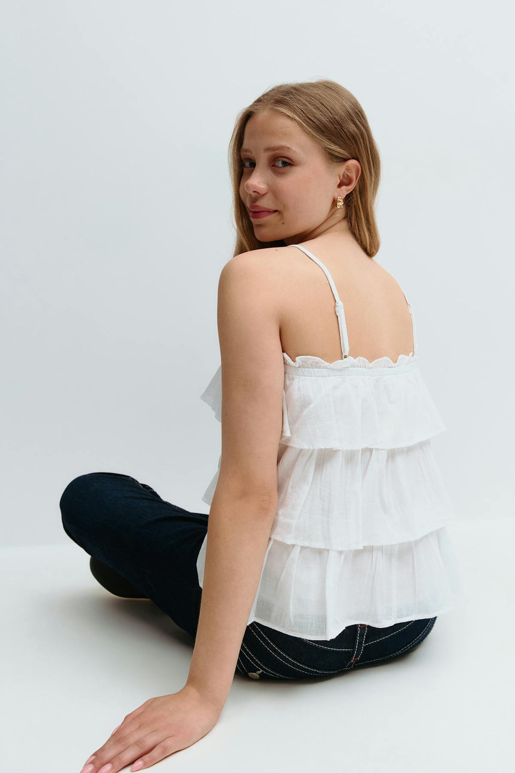 Y frill top