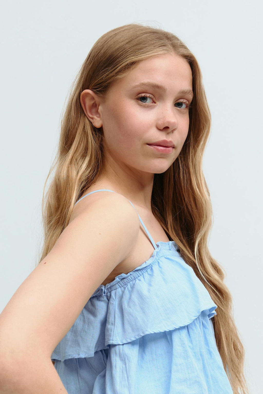 Y frill top