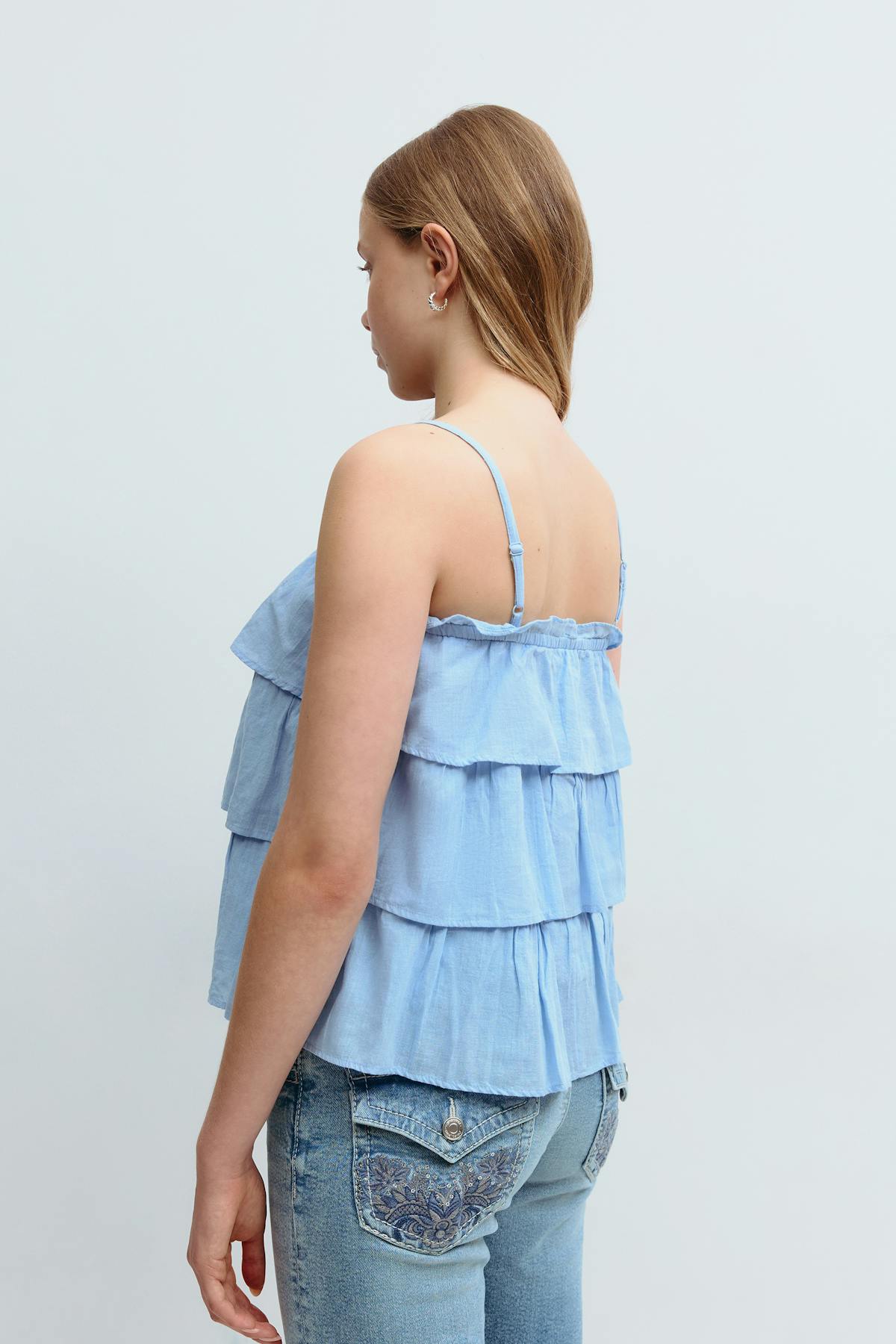 Y frill top
