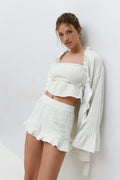 Gauze homewear shorts
