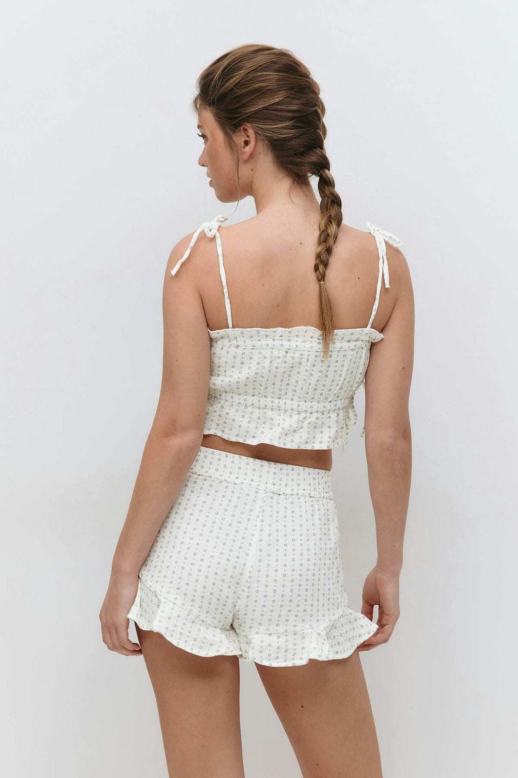 Gauze homewear shorts