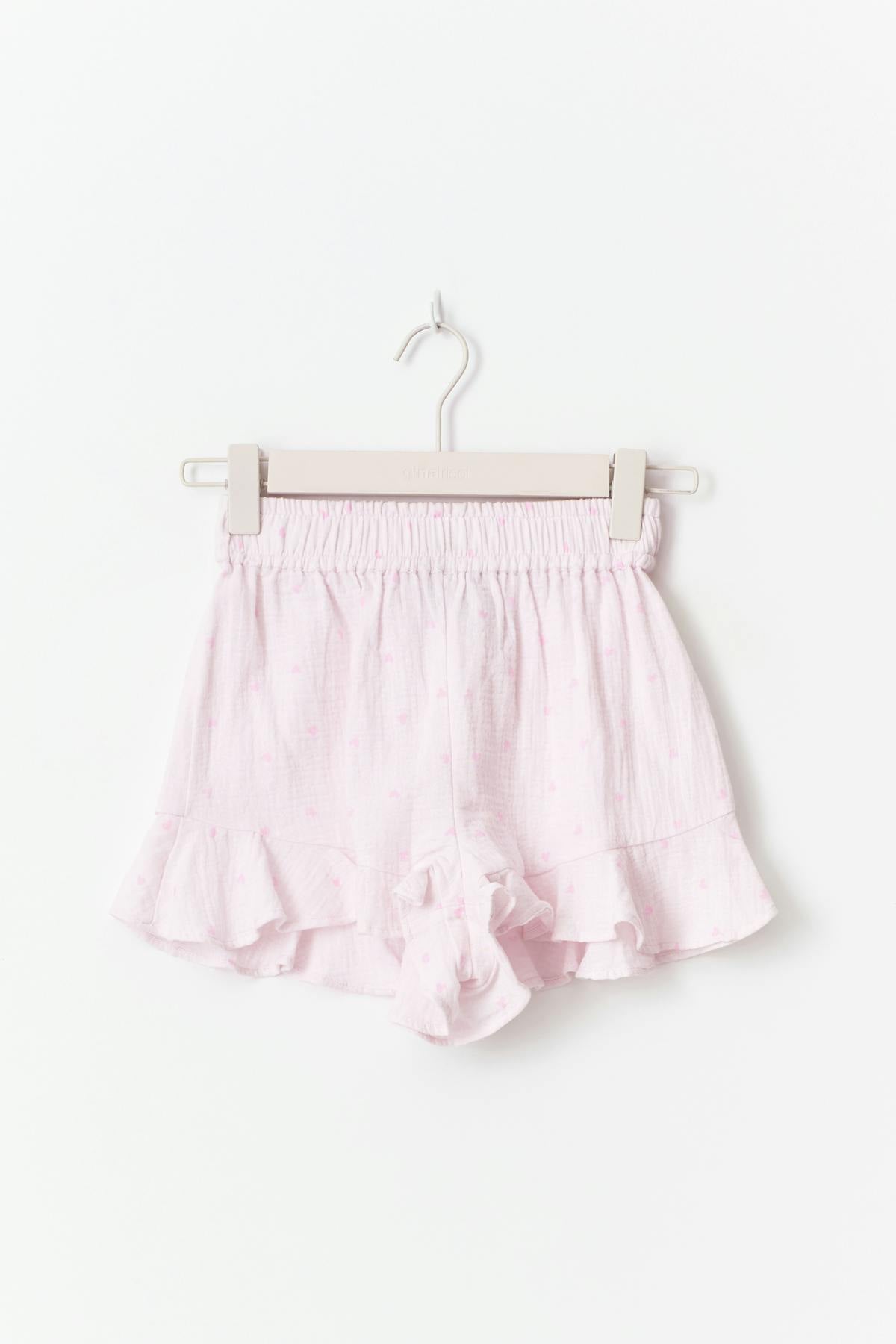 Gauze homewear shorts