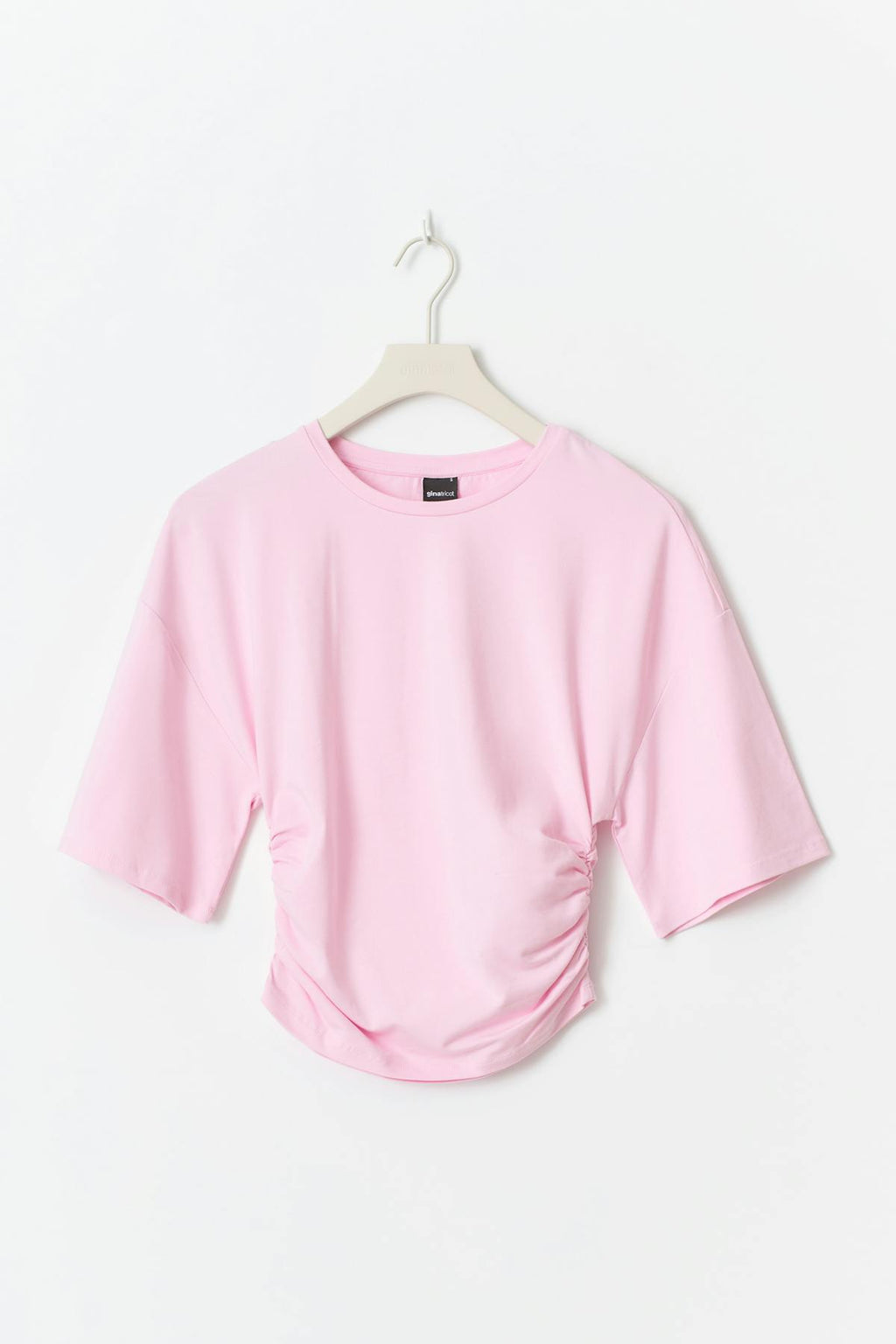 Soft touch ruched tee