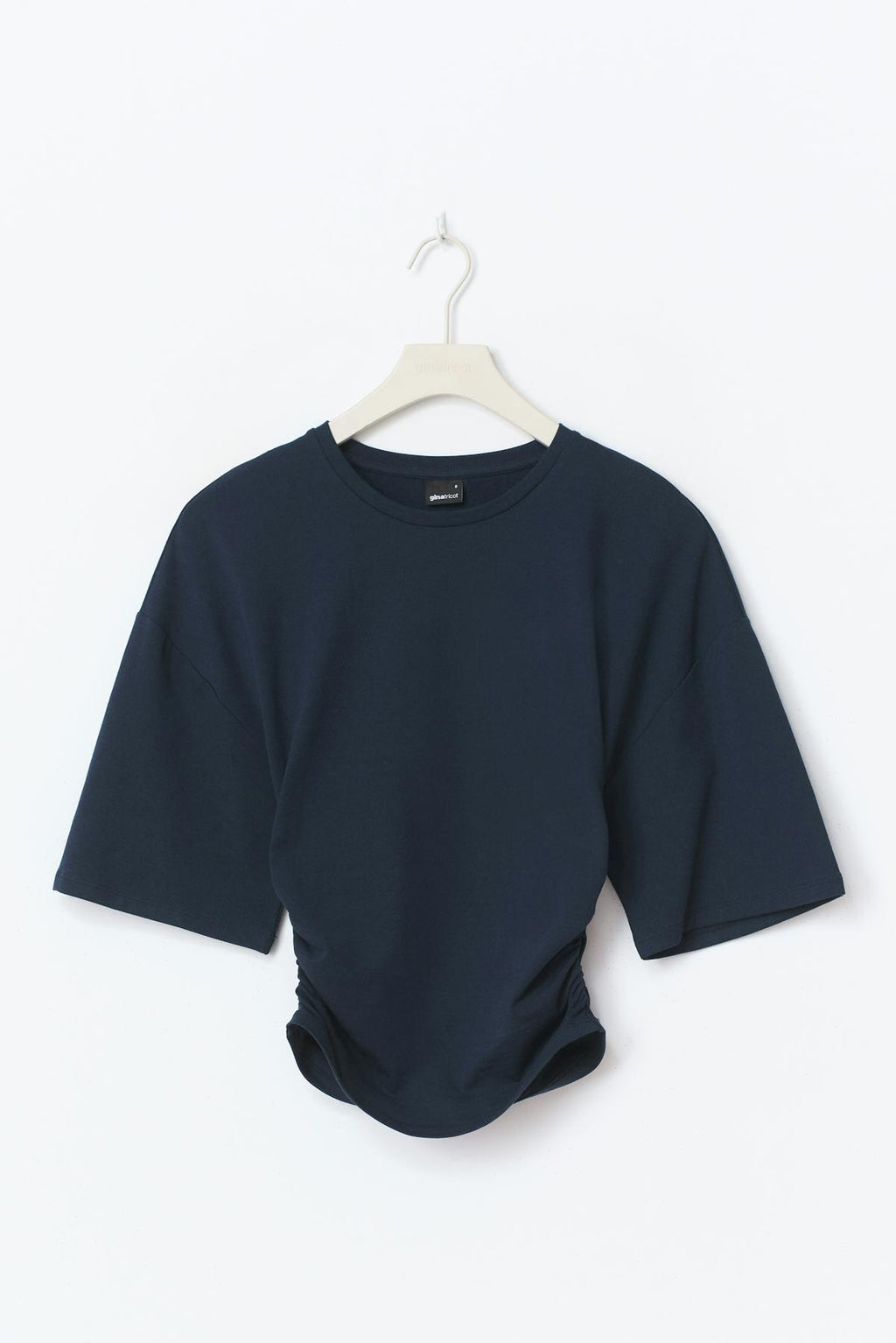 Soft touch ruched tee