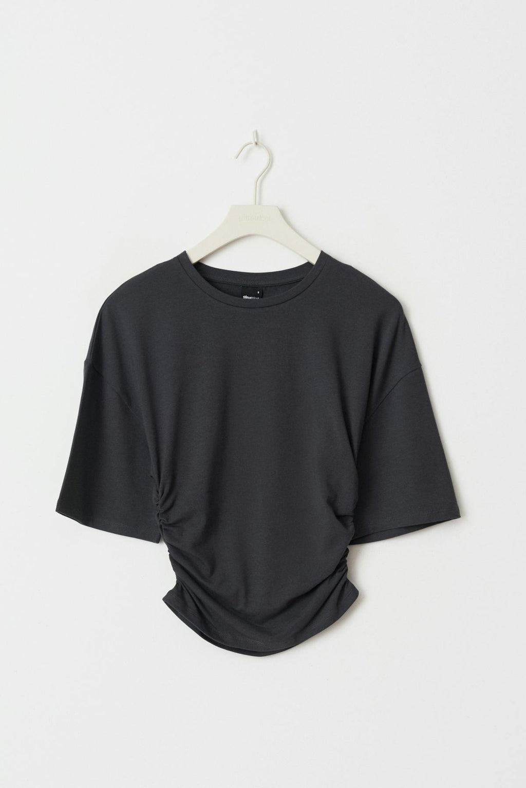 Soft touch ruched tee