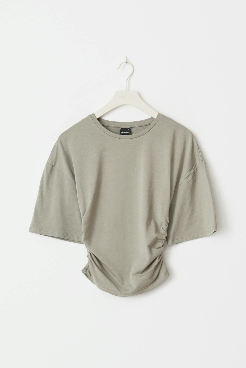 Soft touch ruched tee