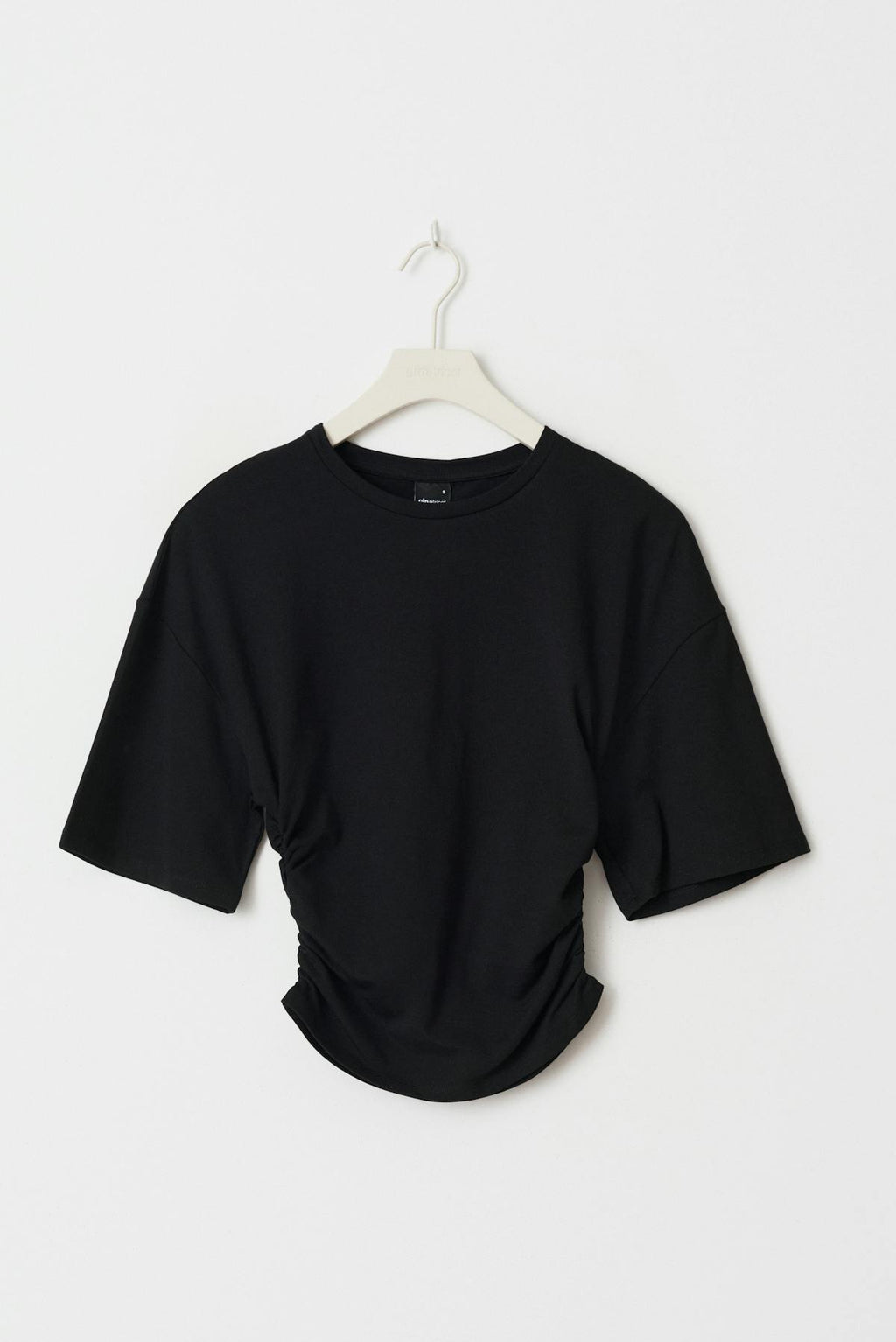 Soft touch ruched tee