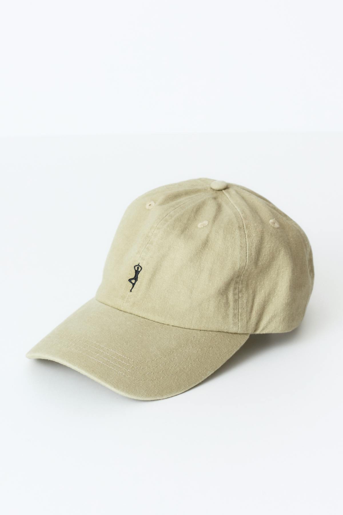 Washed cotton cap