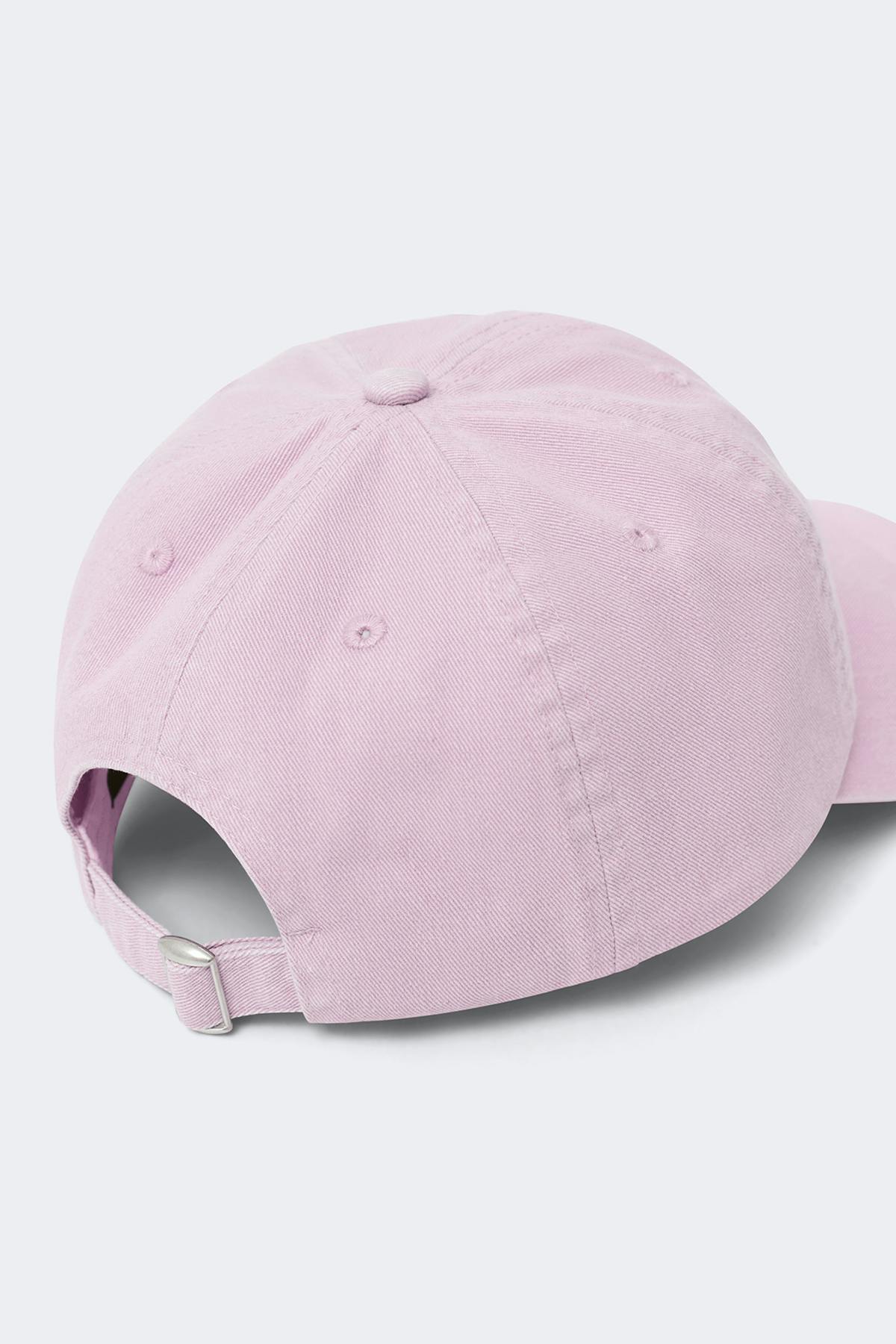 Washed cotton cap