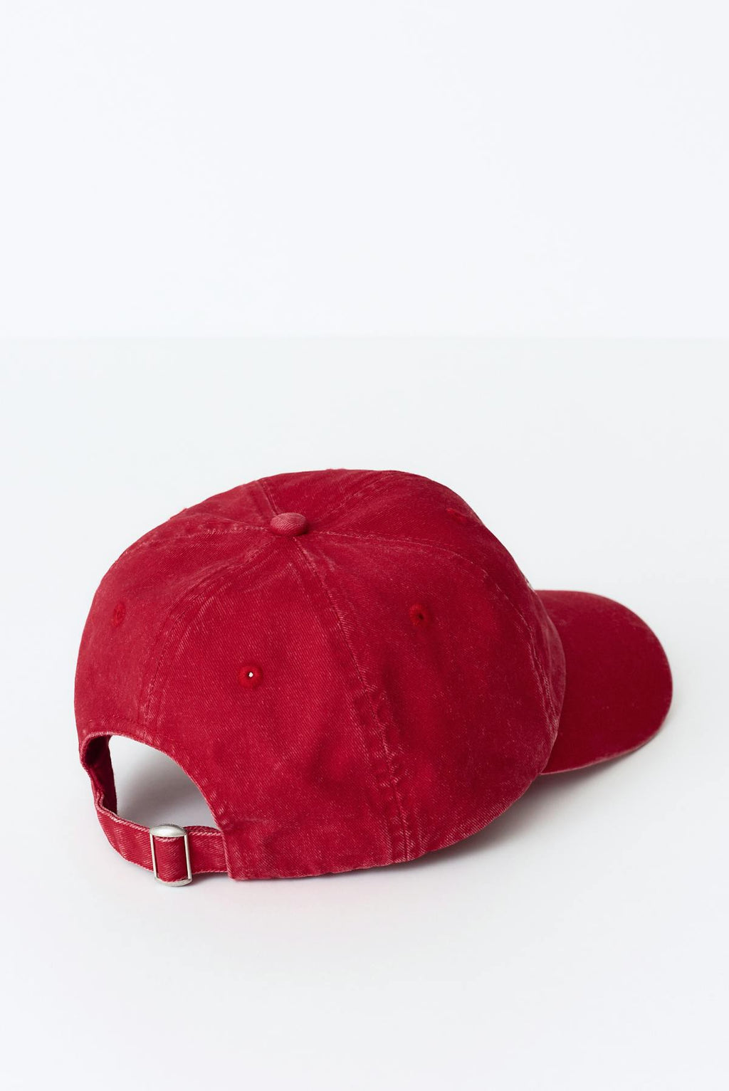 Washed cotton cap