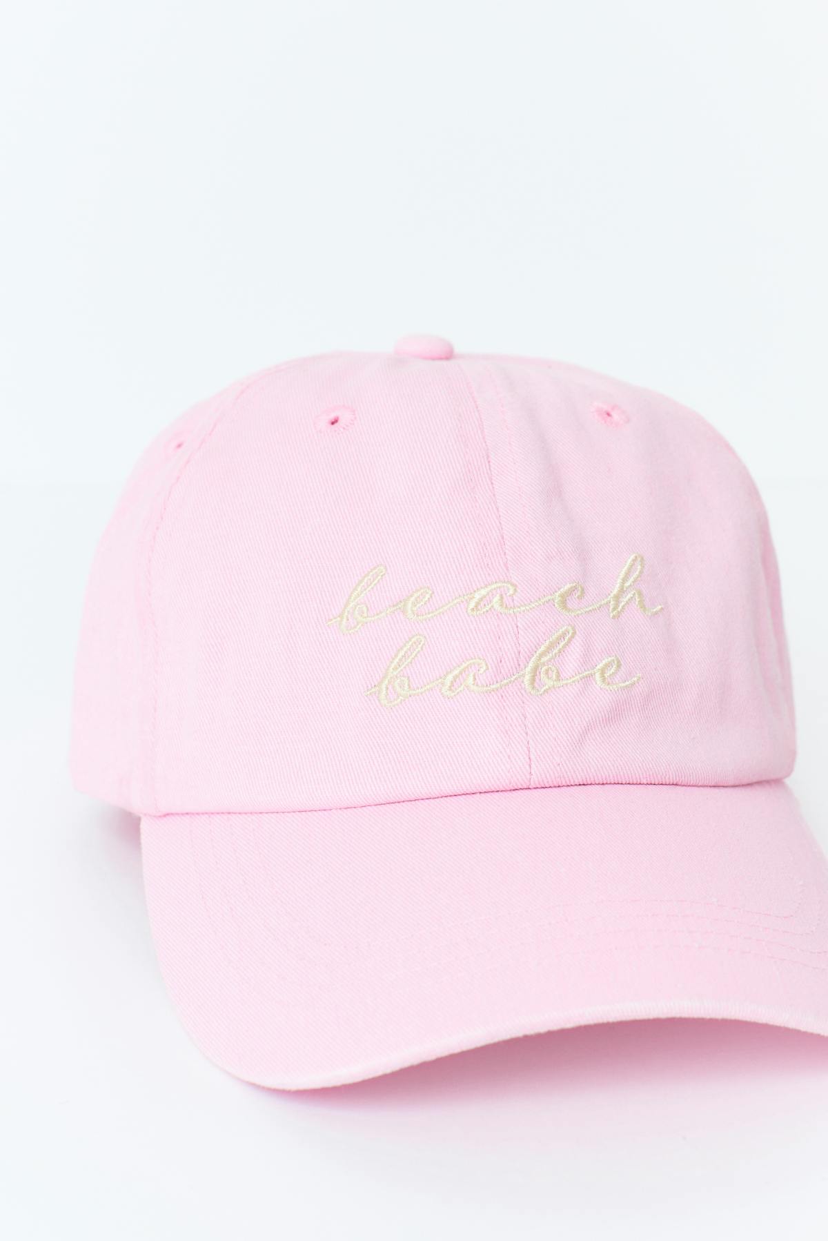 Washed cotton cap