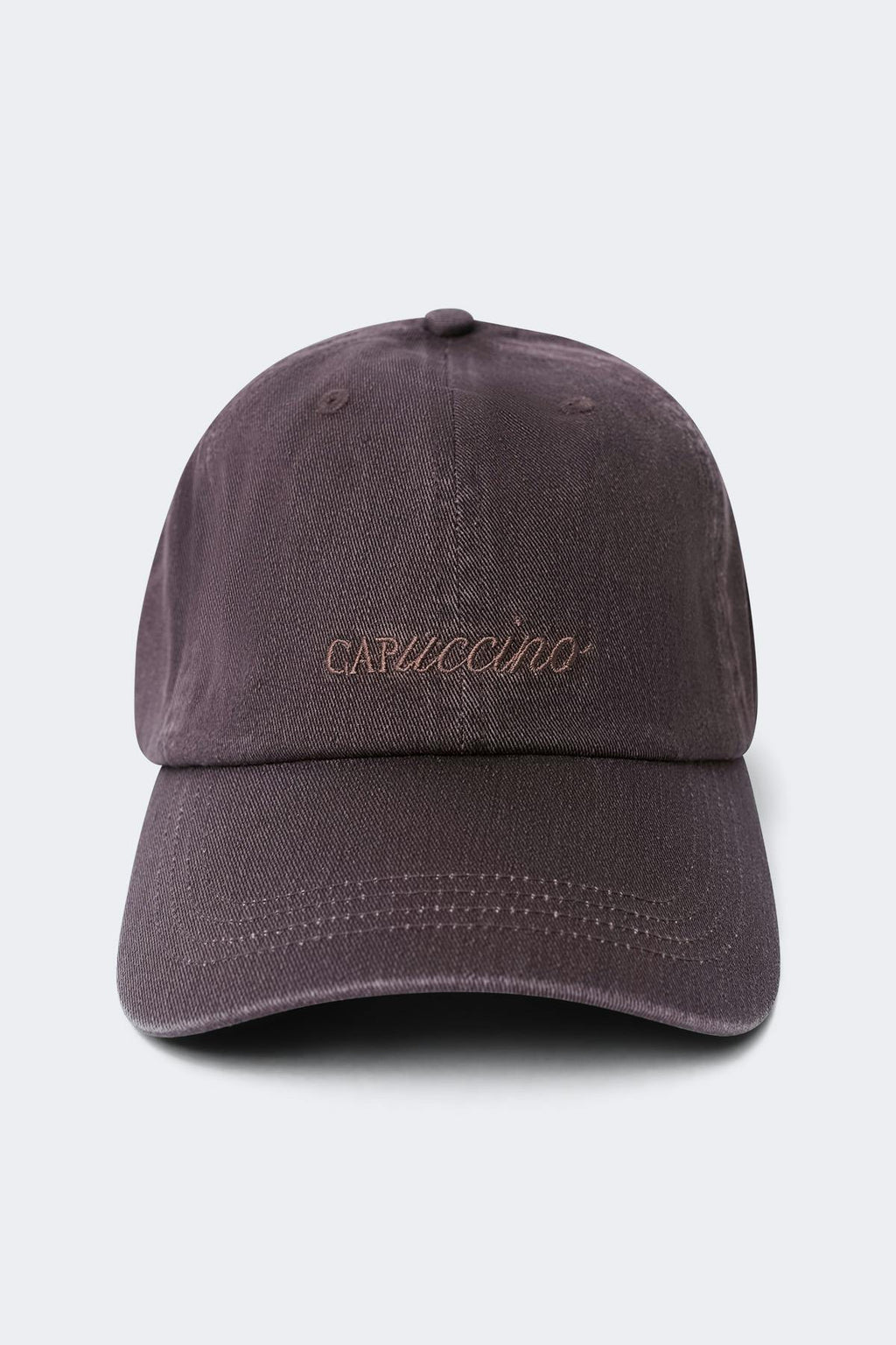 Washed cotton cap