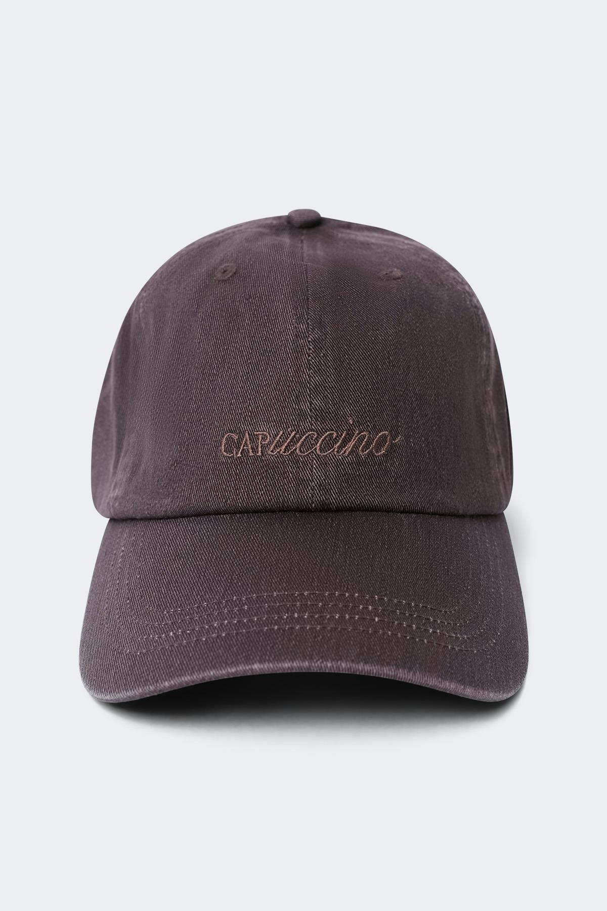Washed cotton cap