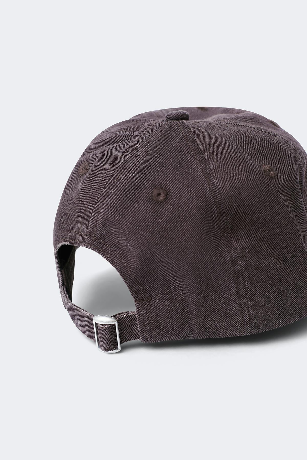 Washed cotton cap