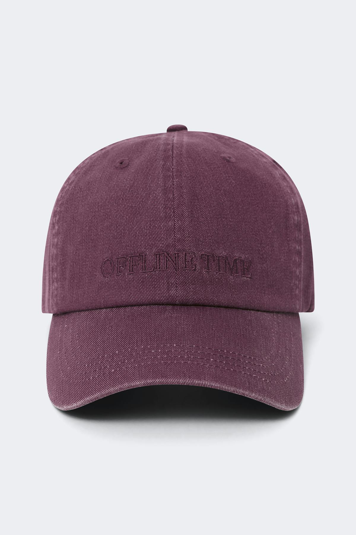 Washed cotton cap