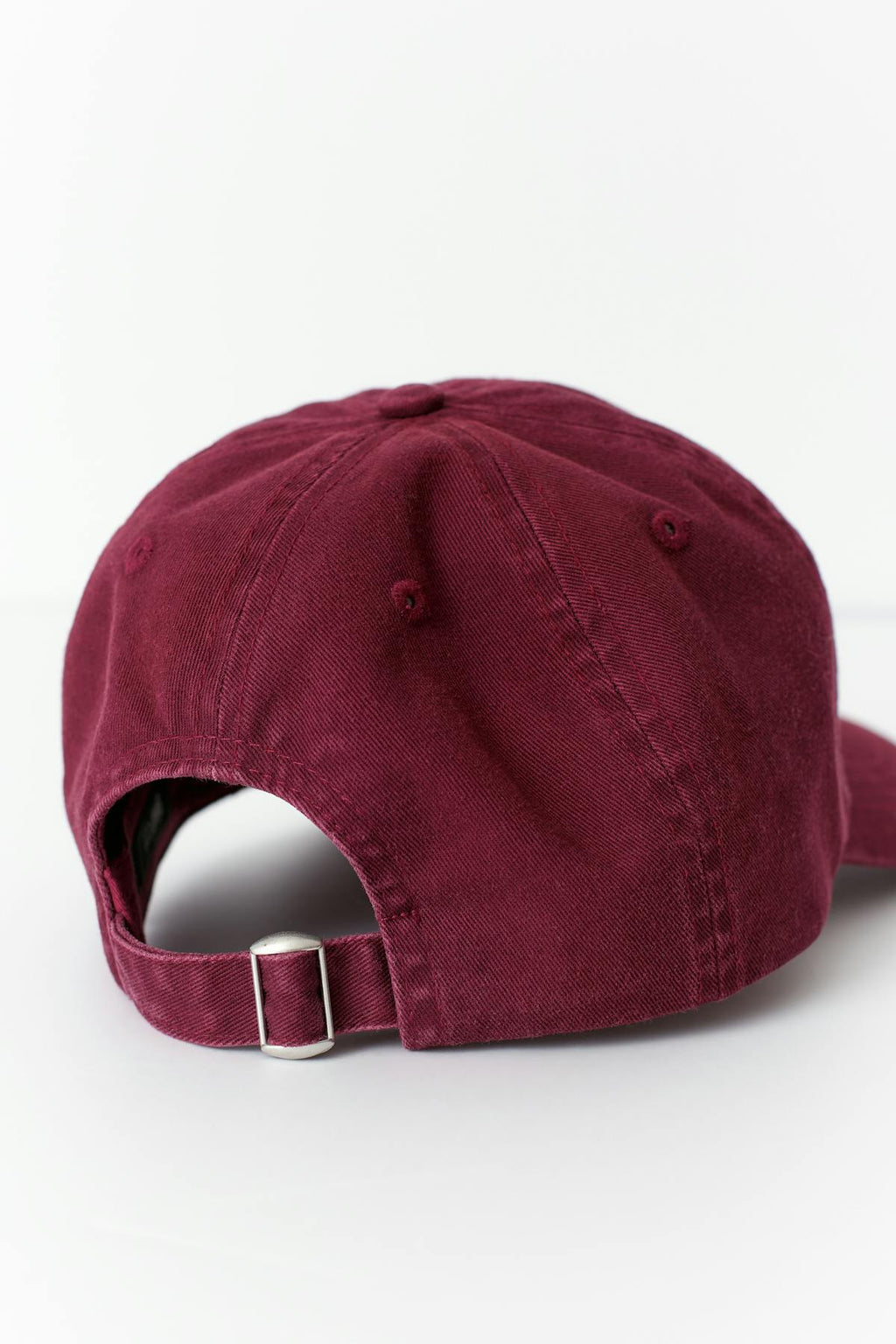 Washed cotton cap