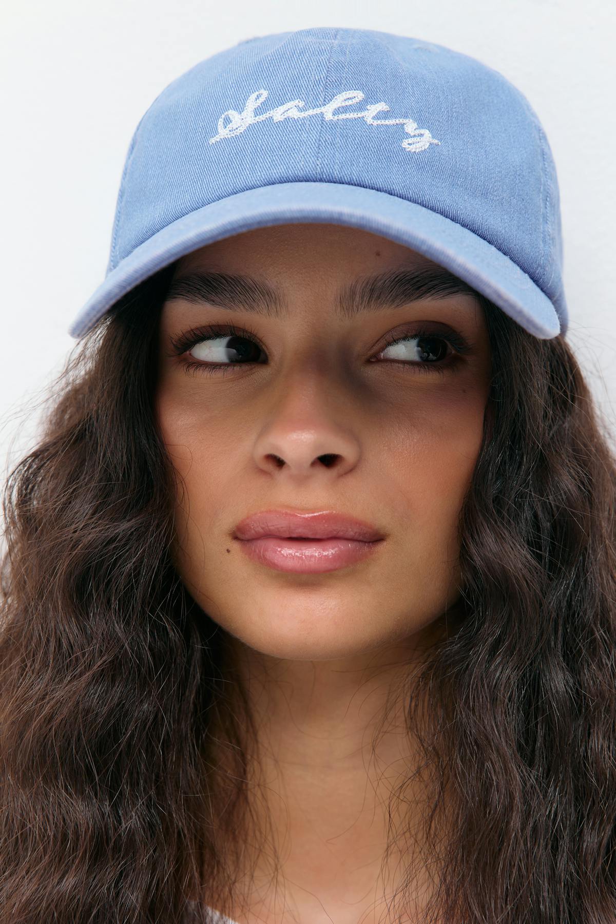 Washed cotton cap