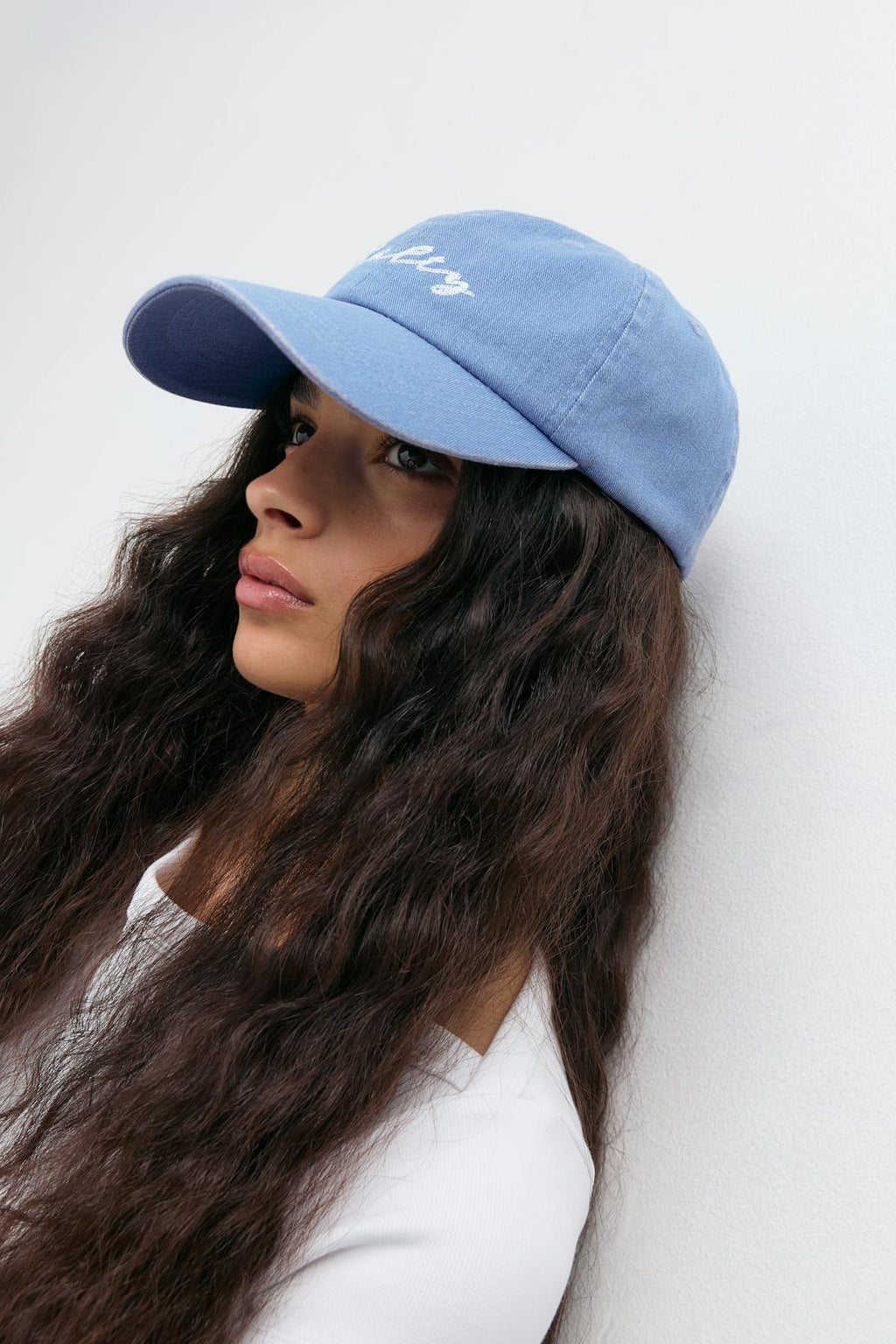 Washed cotton cap
