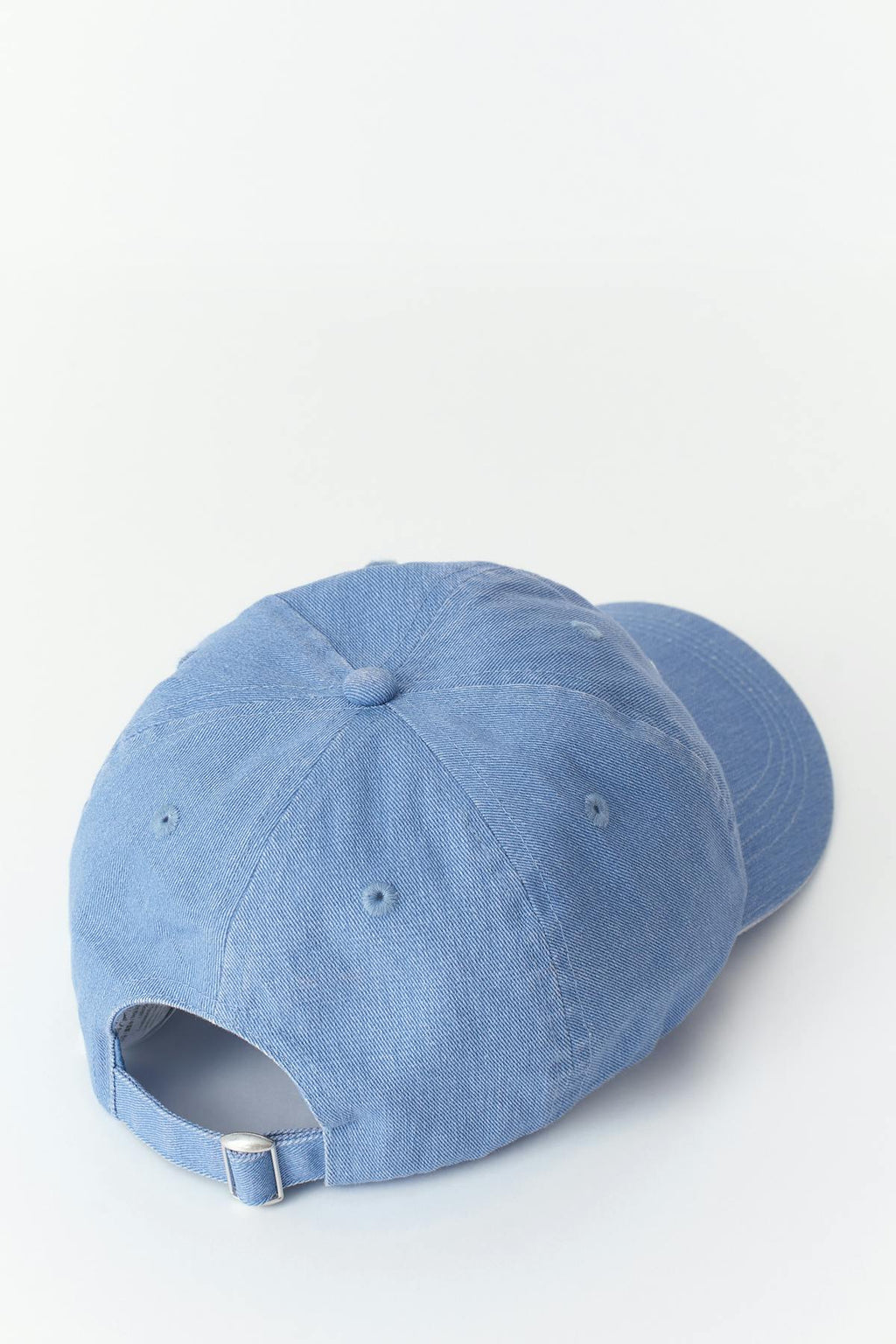 Washed cotton cap