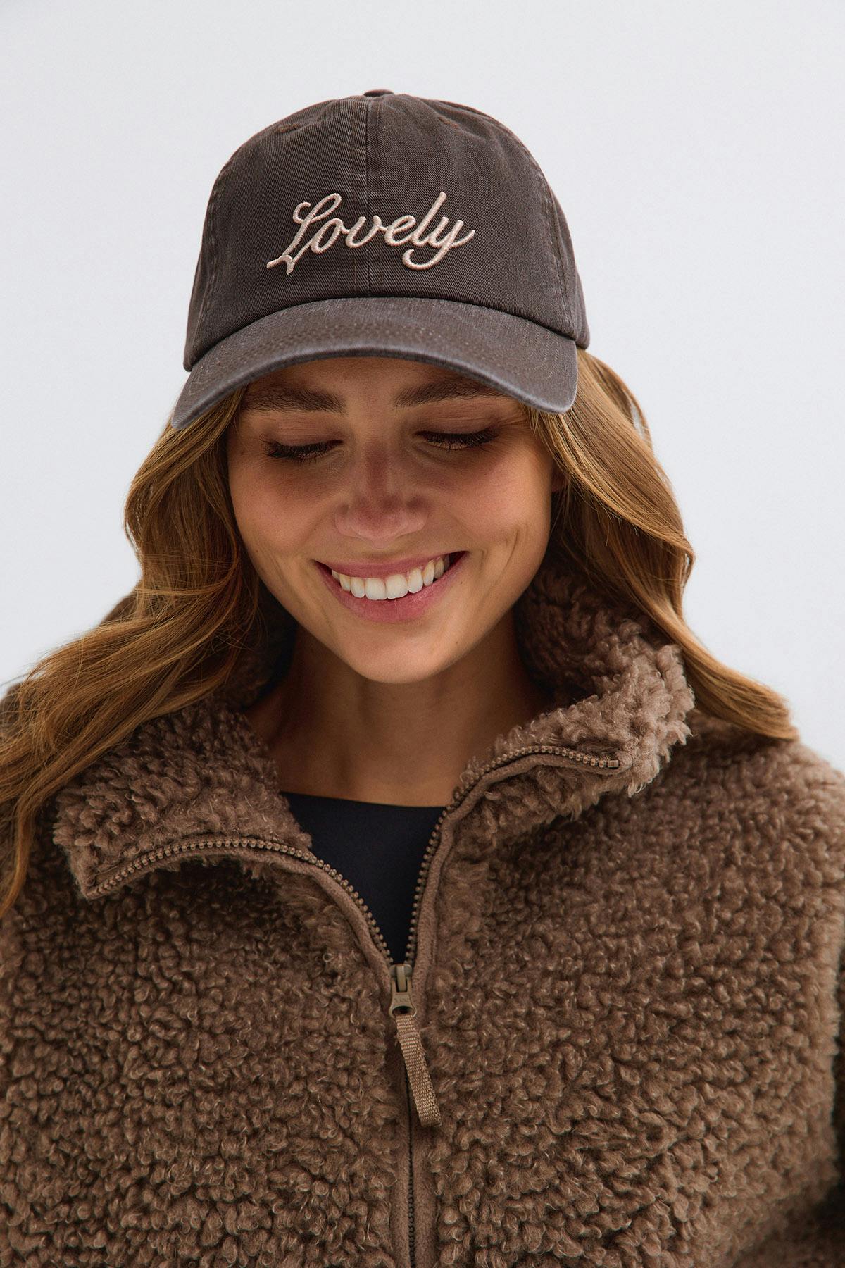Washed cotton cap