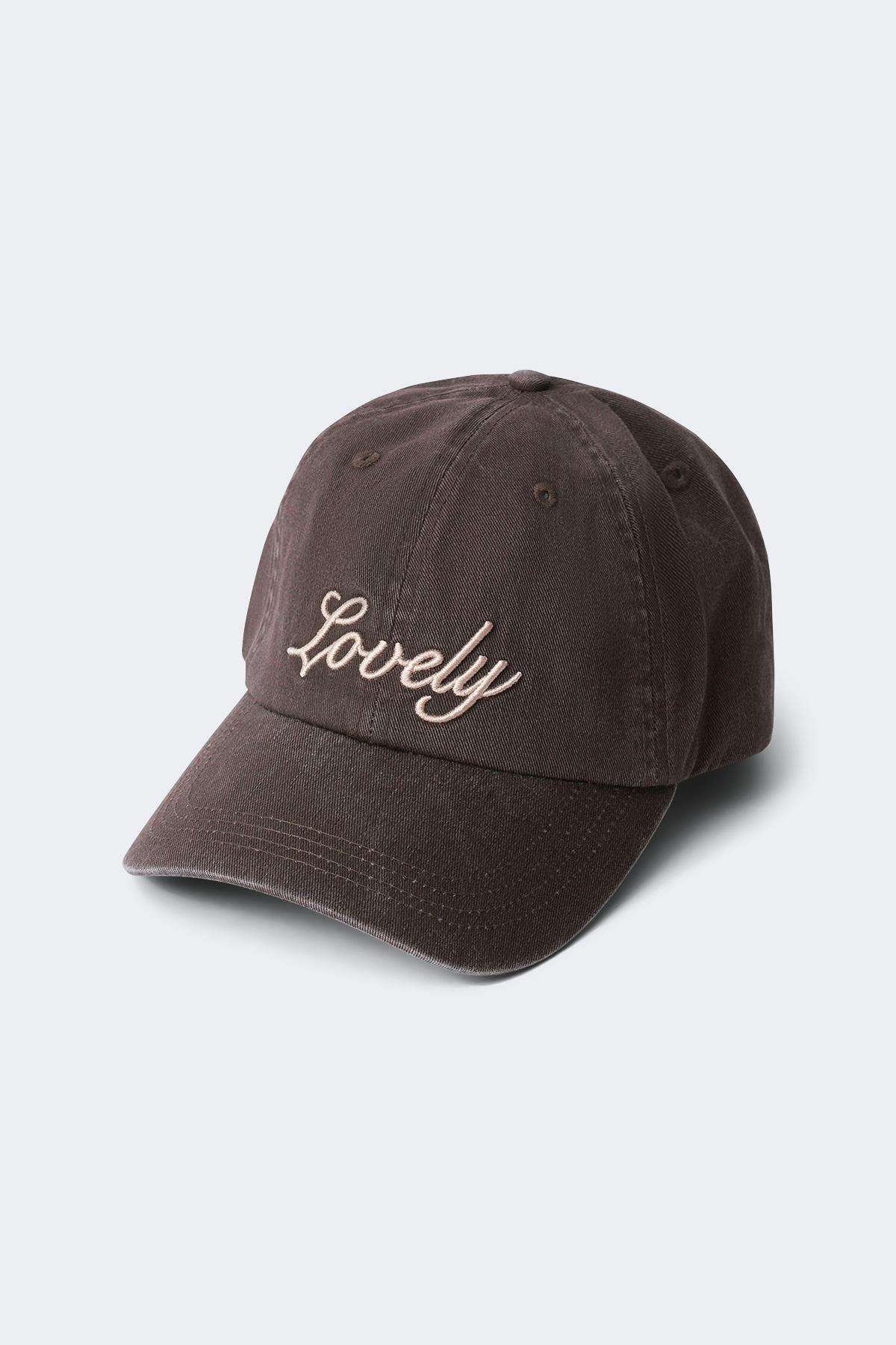 Washed cotton cap