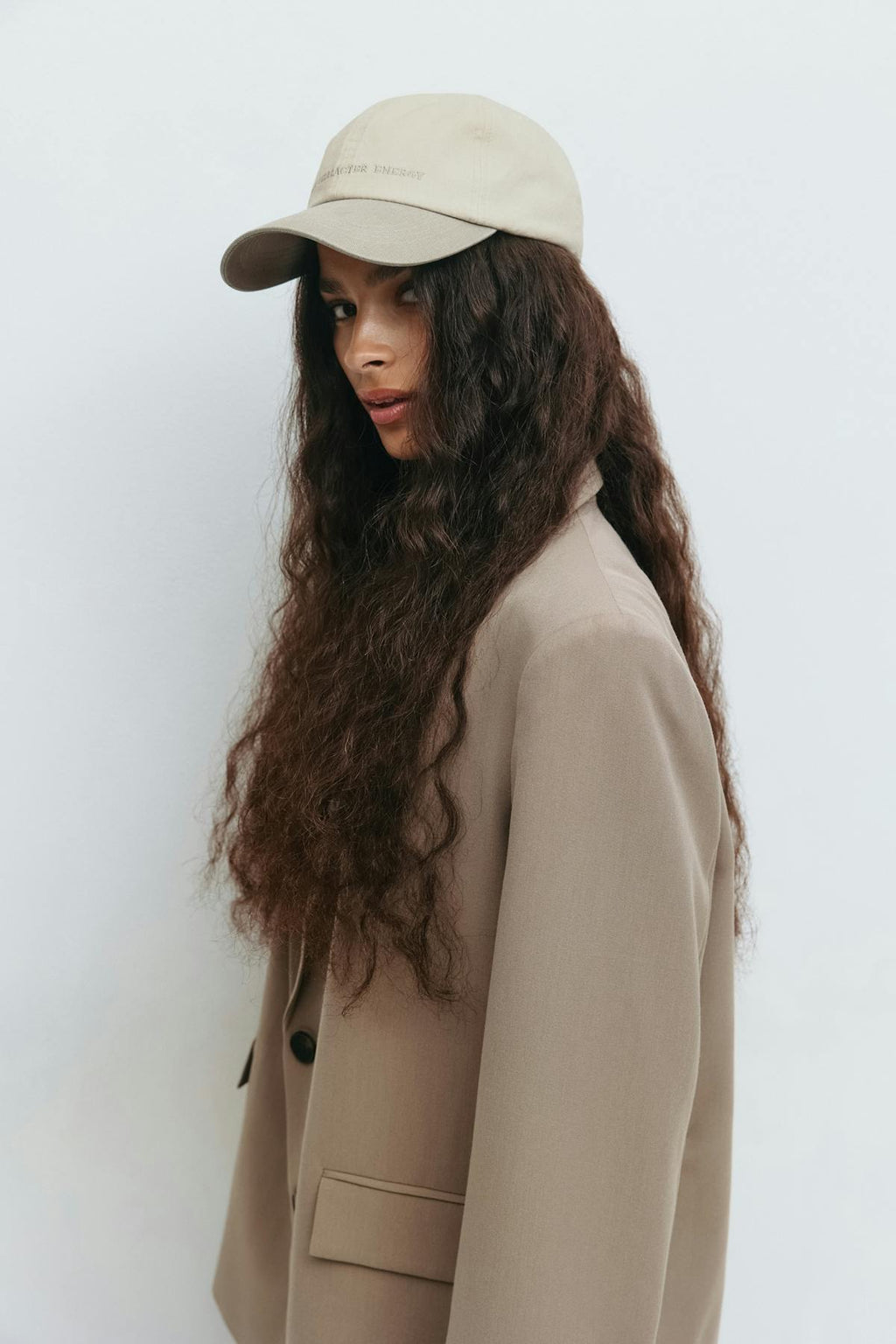 Washed cotton cap