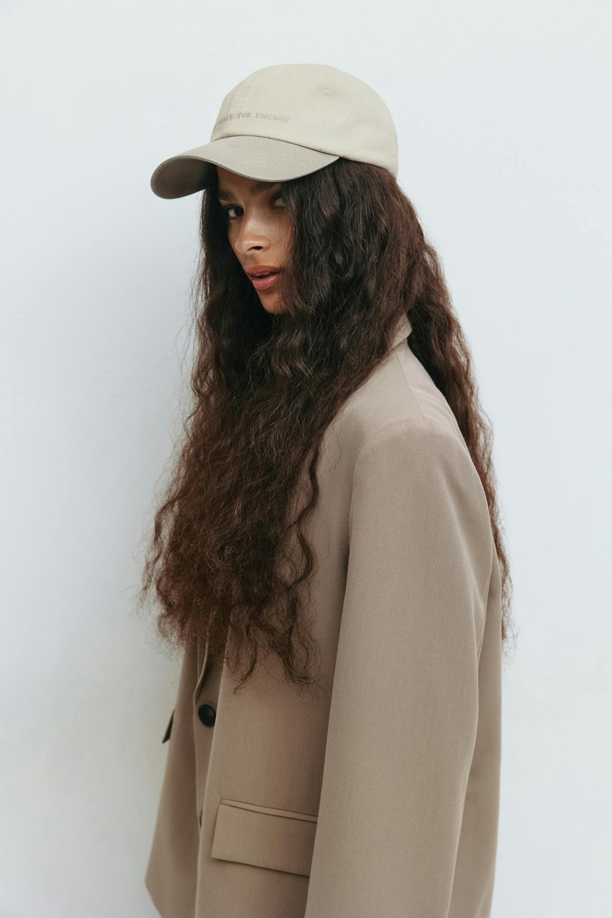 Washed cotton cap