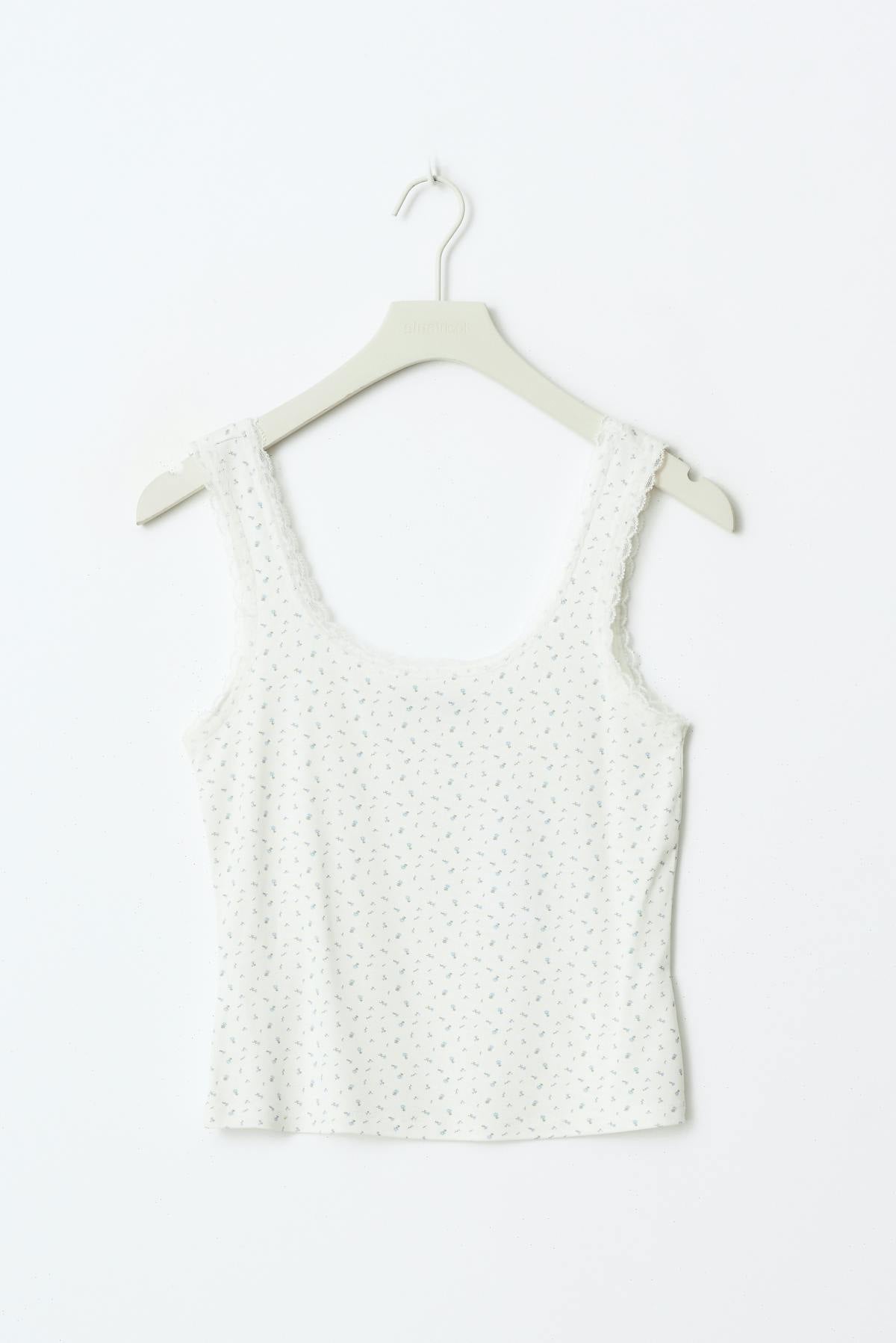 Homewear lace singlet