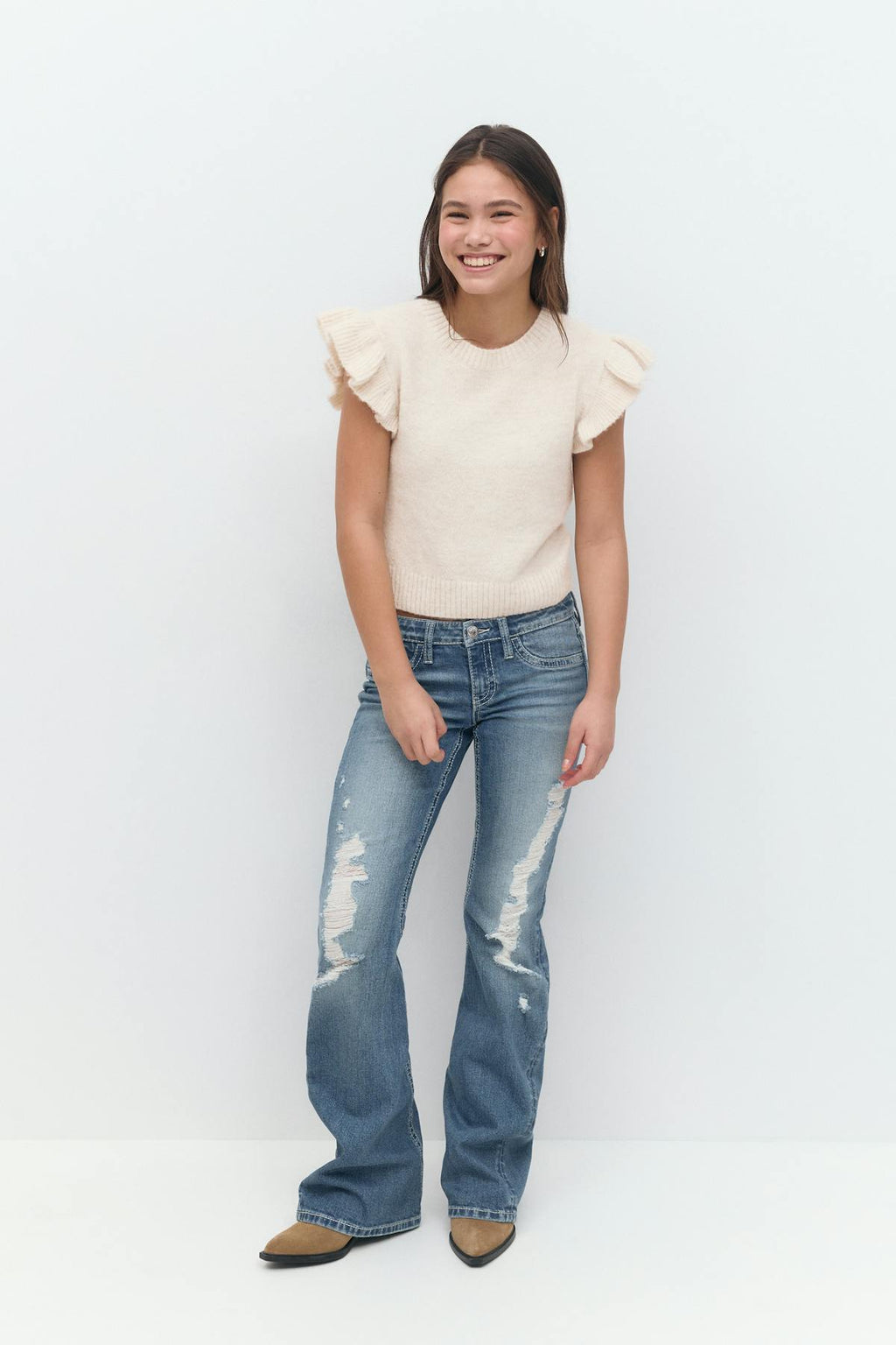 Y knitted top